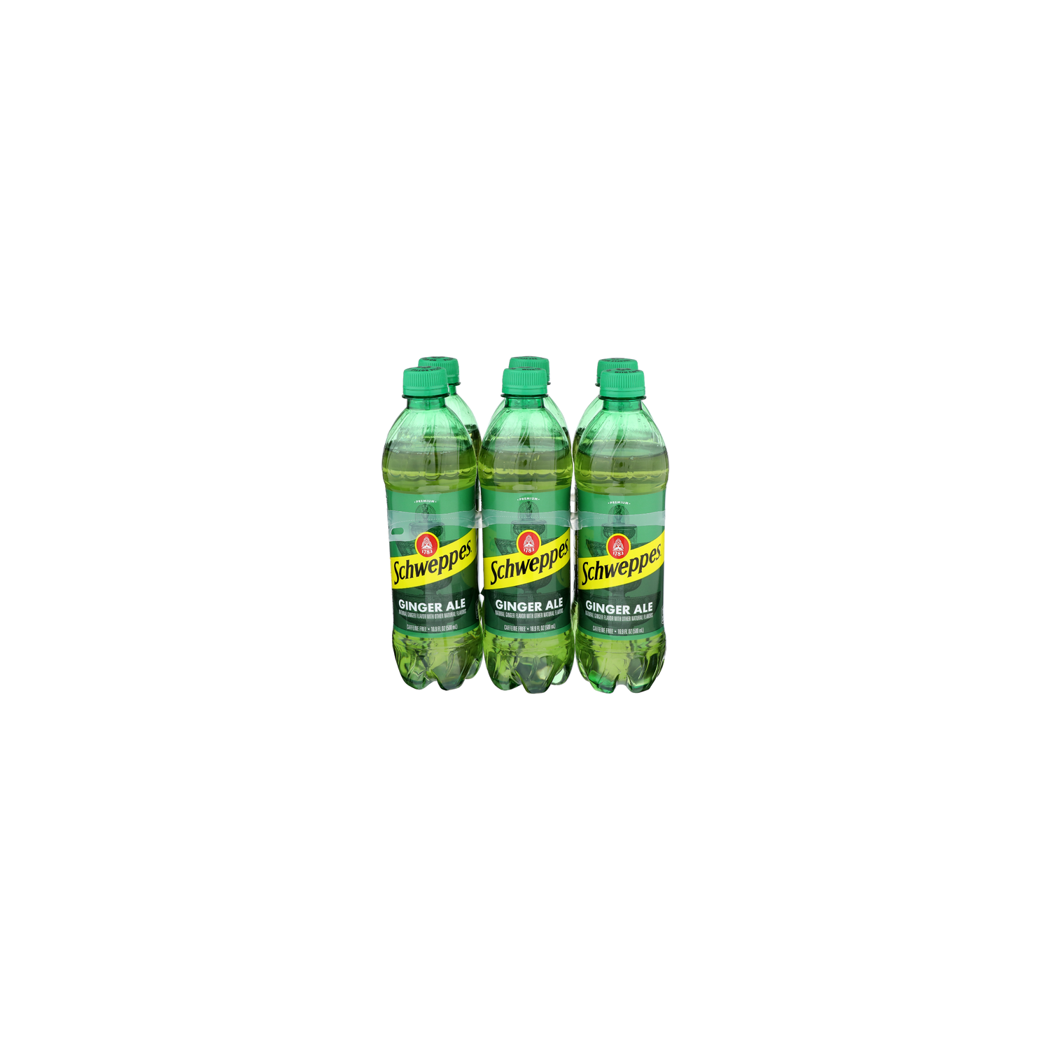 Schweppes Ginger Ale - 16.9 Fluid Ounce - 6 Count - Super 1 Foods