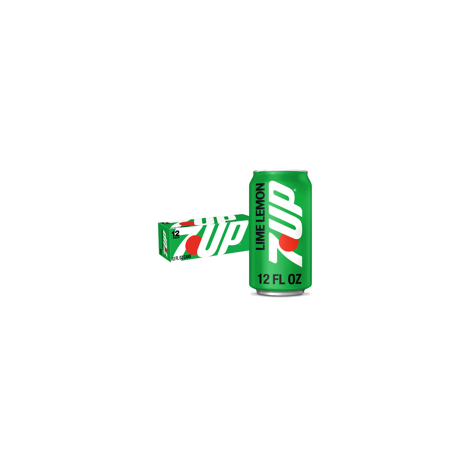 7UP Lime Lemon Soda - 12 Fluid Ounce Image 1 of 3