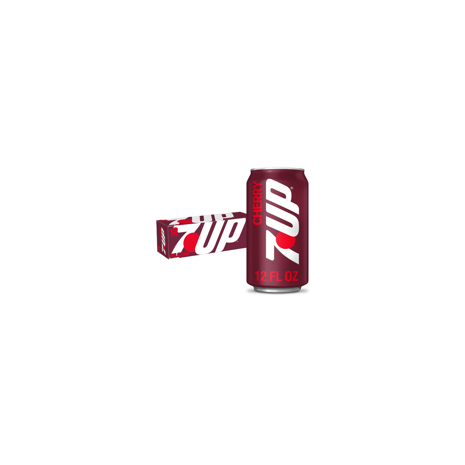 7UP Cherry Flavored Soda - 12 Fluid Ounce Image 1 of 3