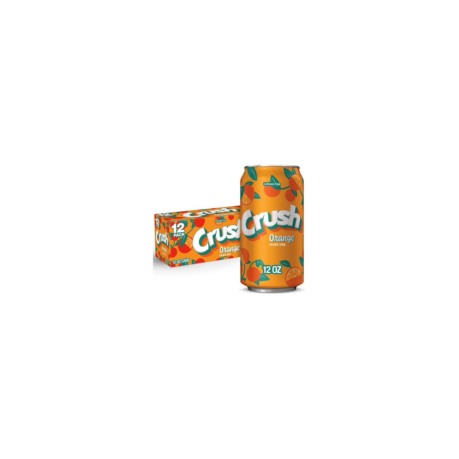 Crush Orange Soda - 12 Fluid Ounce Image 1 of 3