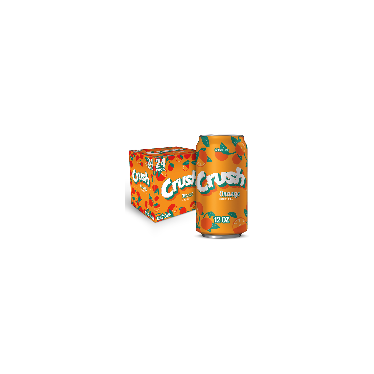 Crush Orange Soda - 0.5 Fluid Ounce - 24 Count Image 1 of 3