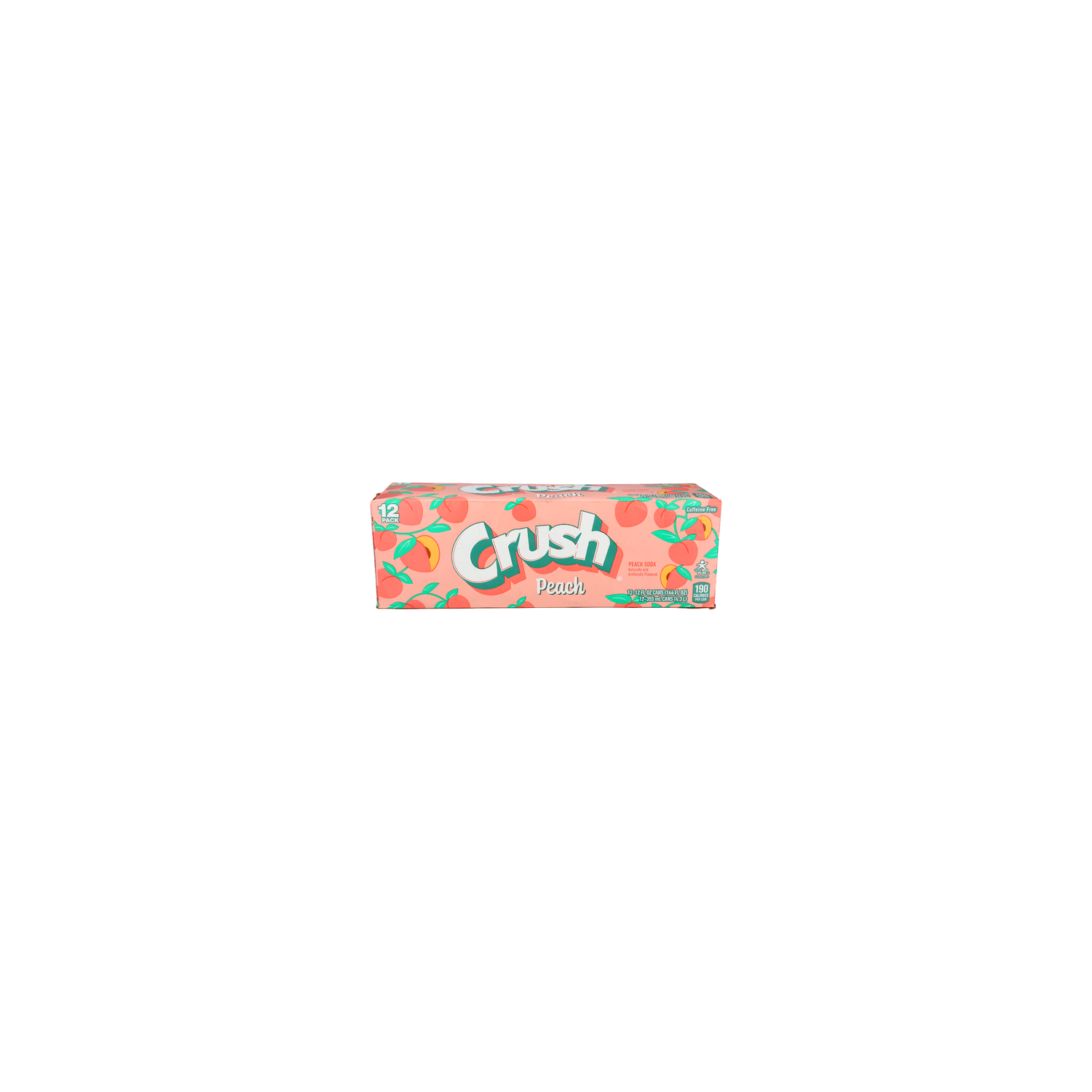Crush Peach Soda - 12 Fluid Ounce - 12 Count Image 1 of 4