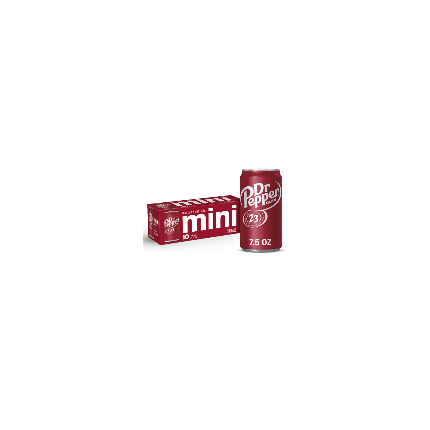 Dr Pepper Mini - 0.75 Fluid Ounce - 10 Count Image 1 of 3
