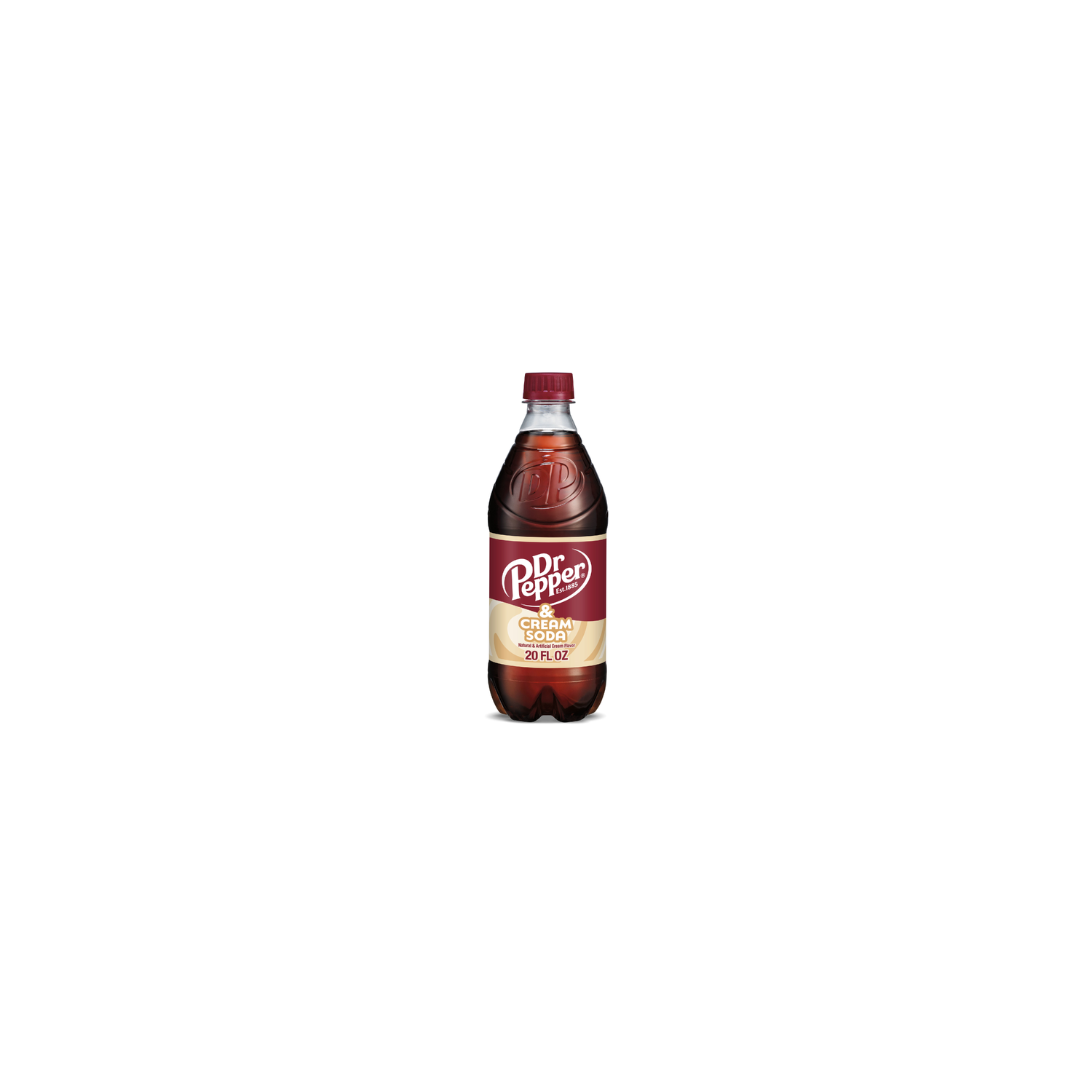 Dr Pepper & Cream Soda - 20 Fluid Ounce Image 1 of 3