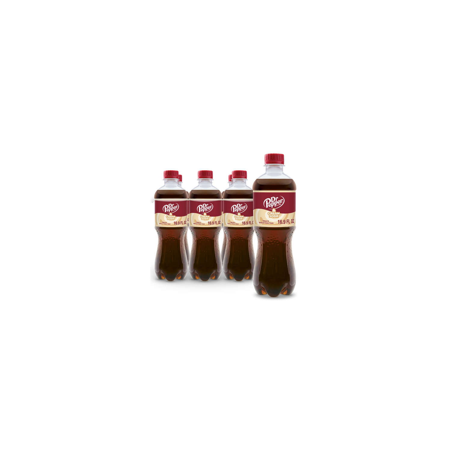 Dr Pepper & Cream Soda - 0.083 Liter - 6 Count Image 1 of 3