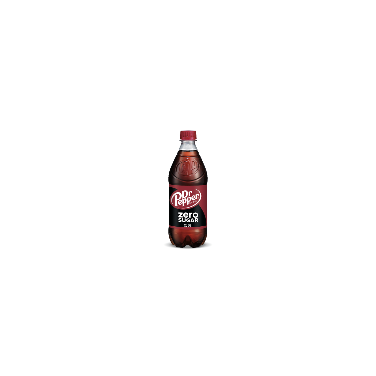 Dr Pepper Zero Sugar Soda - 20 Fluid Ounce Image 1 of 3