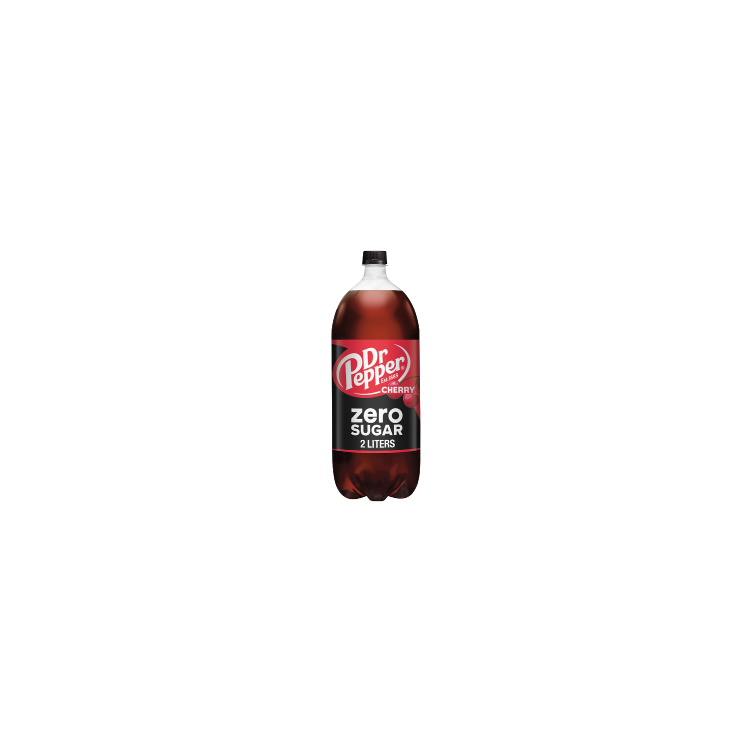 Dr Pepper Cherry Zero Sugar Soda - 2 Liter Image 1 of 3