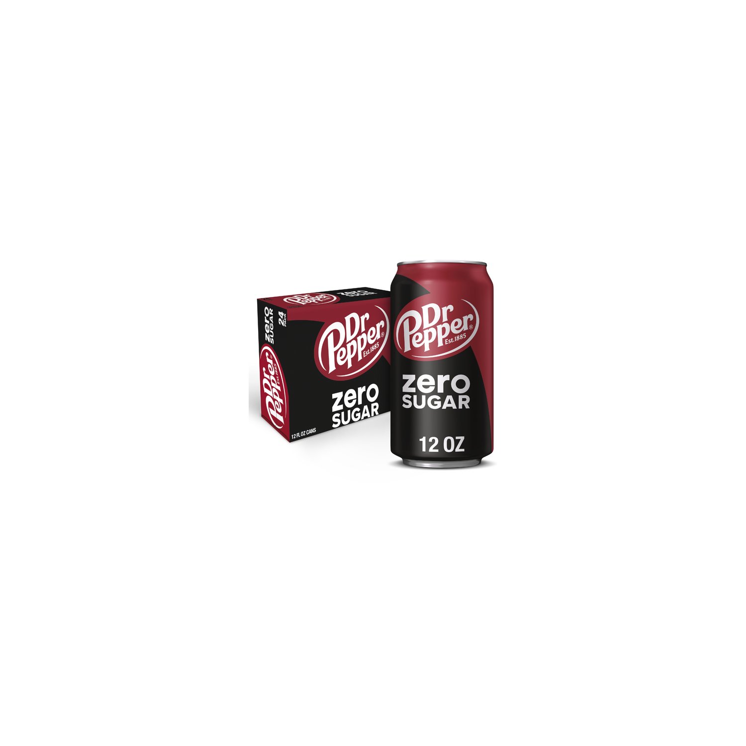Dr Pepper Zero Sugar Soda - 0.5 Fluid Ounce - 24 Count Image 1 of 3