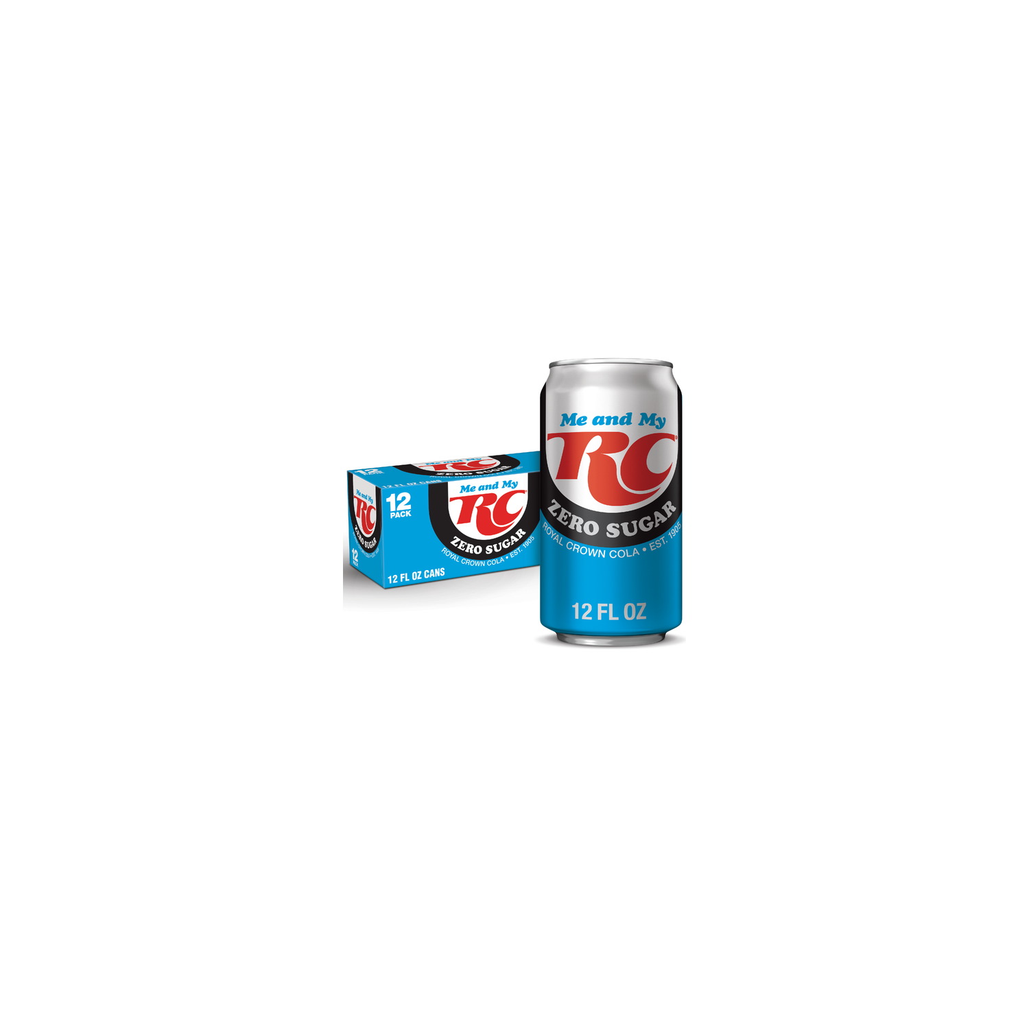 RC Cola Zero Sugar Soda - 12 Fluid Ounce Image 1 of 3