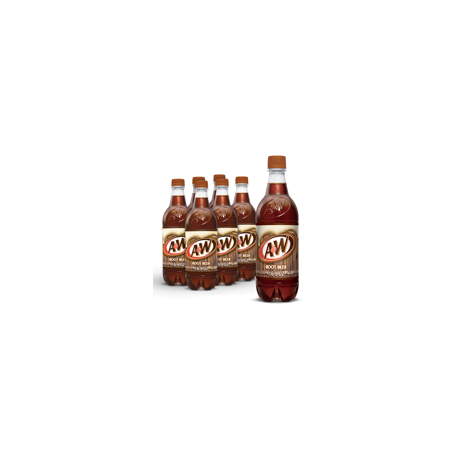 A&W Root Beer Soda - 0.083 Liter - 6 Count Image 1 of 3