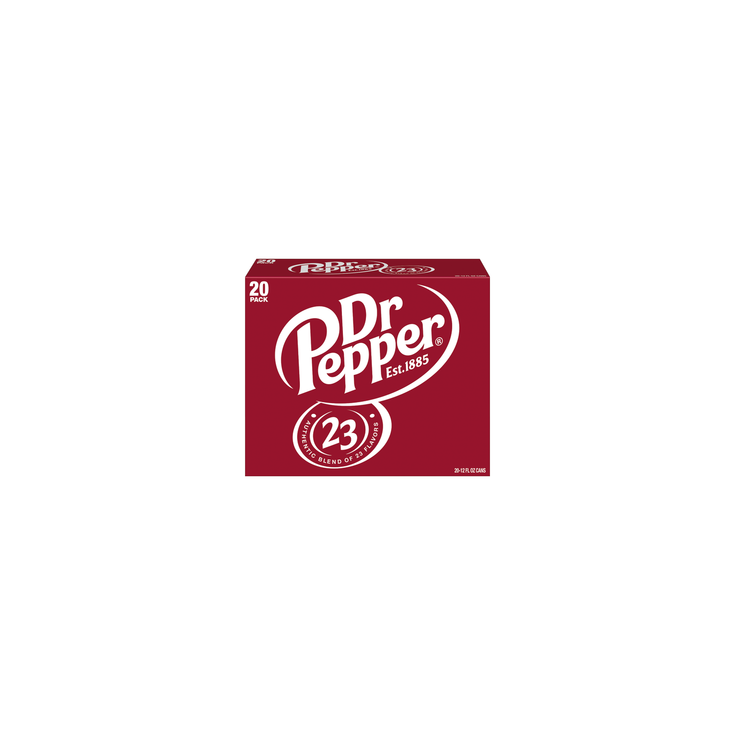 Dr Pepper Soda - 0.6 Fluid Ounce - 20 Count Image 1 of 3