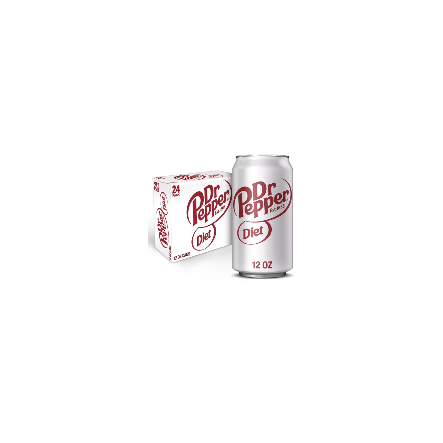 Dr Pepper Diet Soda - 0.5 Fluid Ounce - 24 Count Image 1 of 3