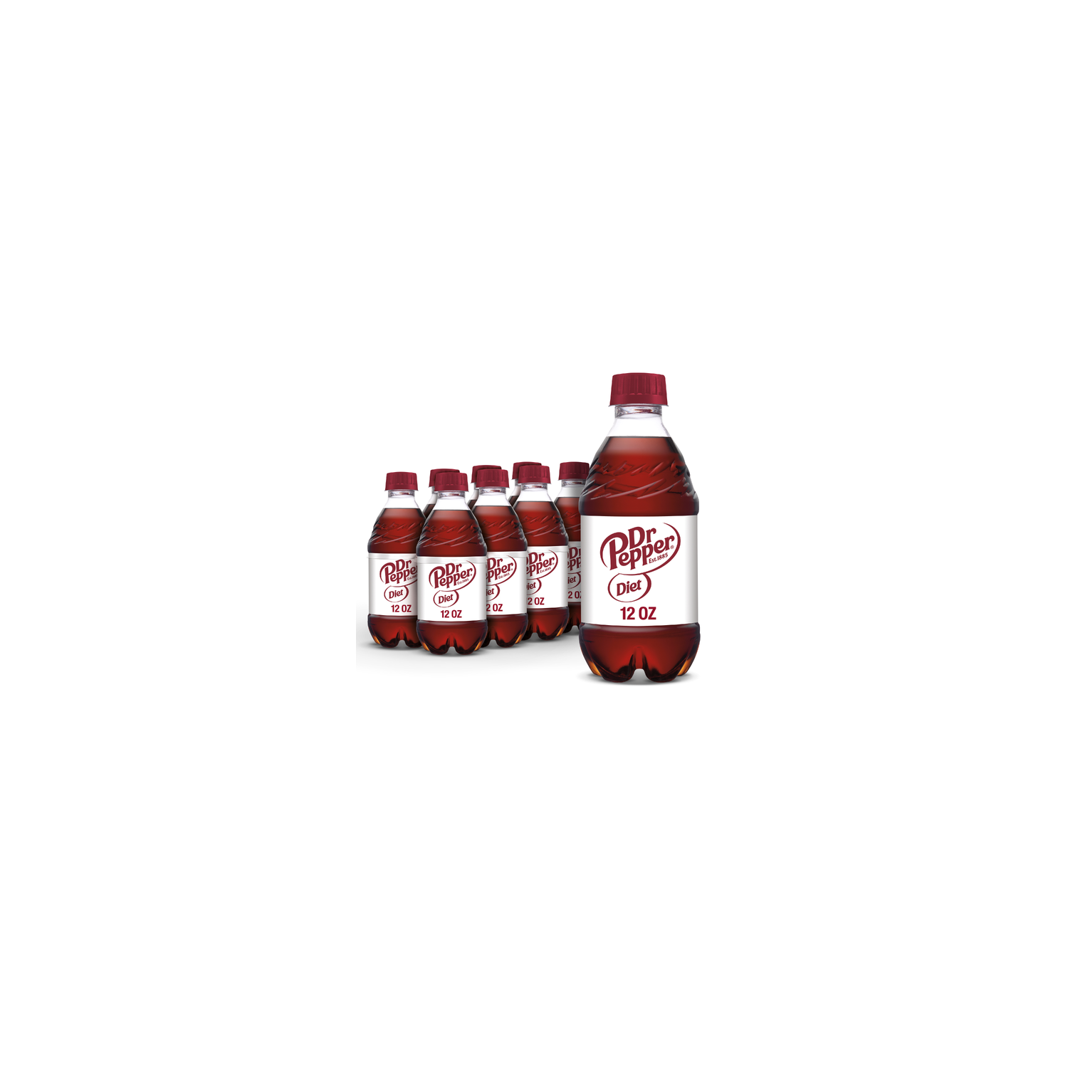 Dr Pepper Diet Soda - 1.5 Fluid Ounce - 8 Count Image 1 of 3