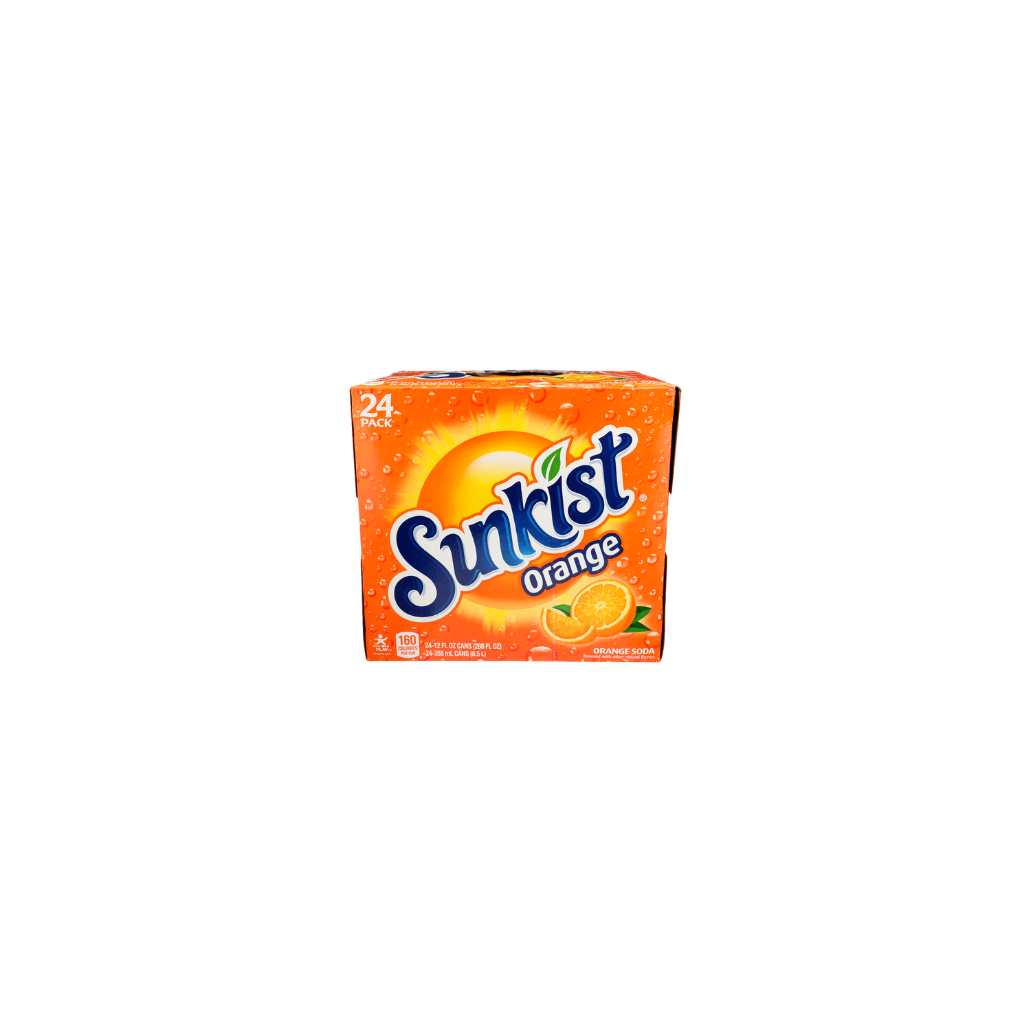 Sunkist Orange Soda - 12 Fluid Ounce - 24 Count Image 1 of 4