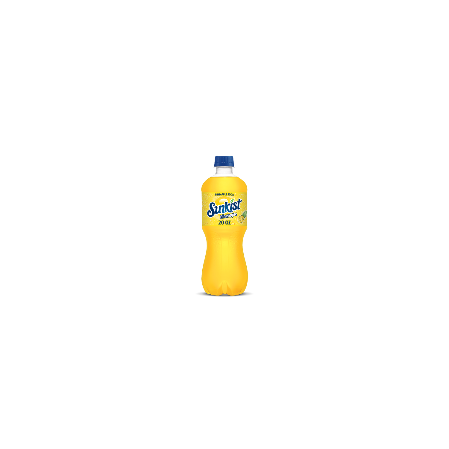 Sunkist Pineapple Soda - 20 Fluid Ounce Image 1 of 3