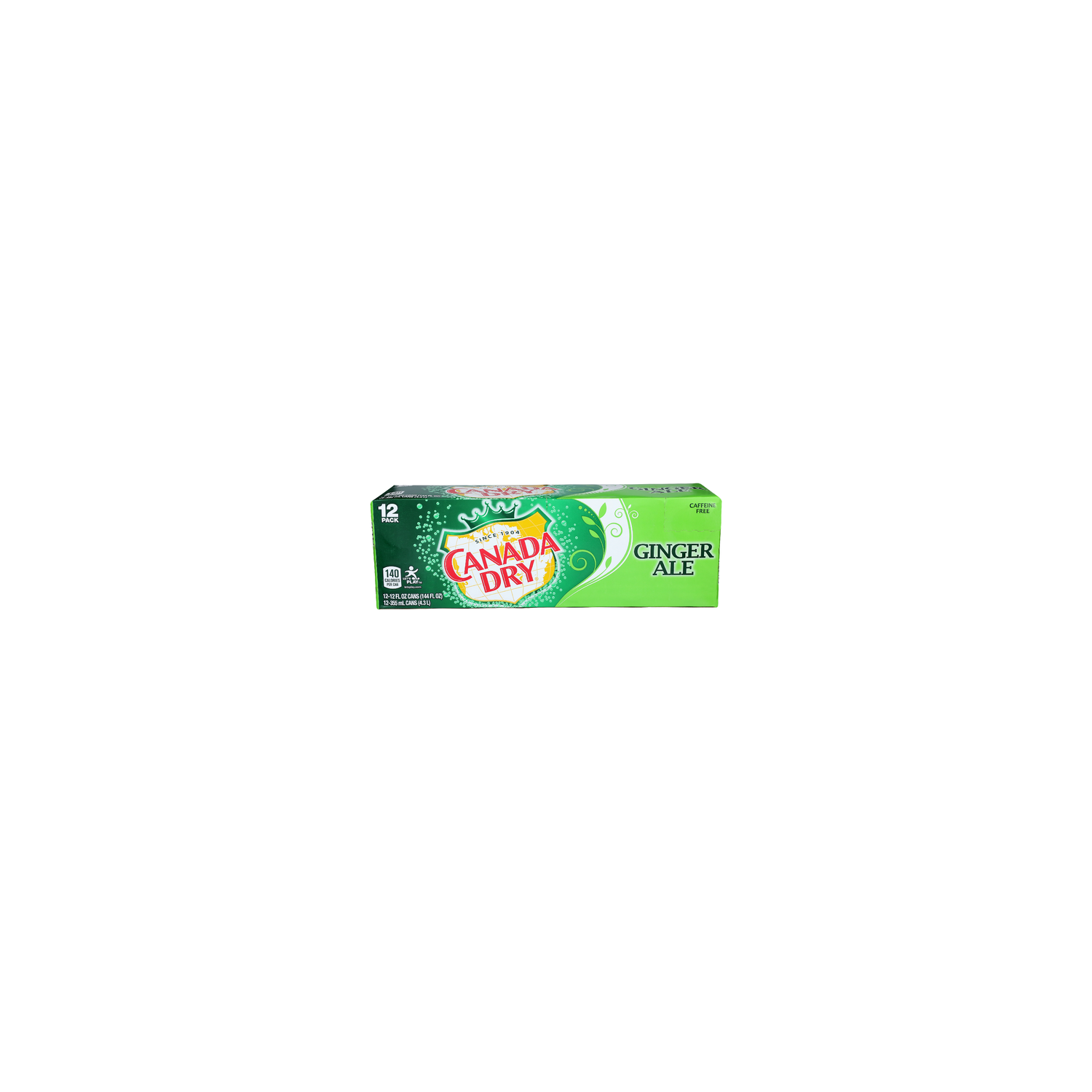 Canada Dry Ginger Ale - 12 Fluid Ounce - 12 Count Image 1 of 4