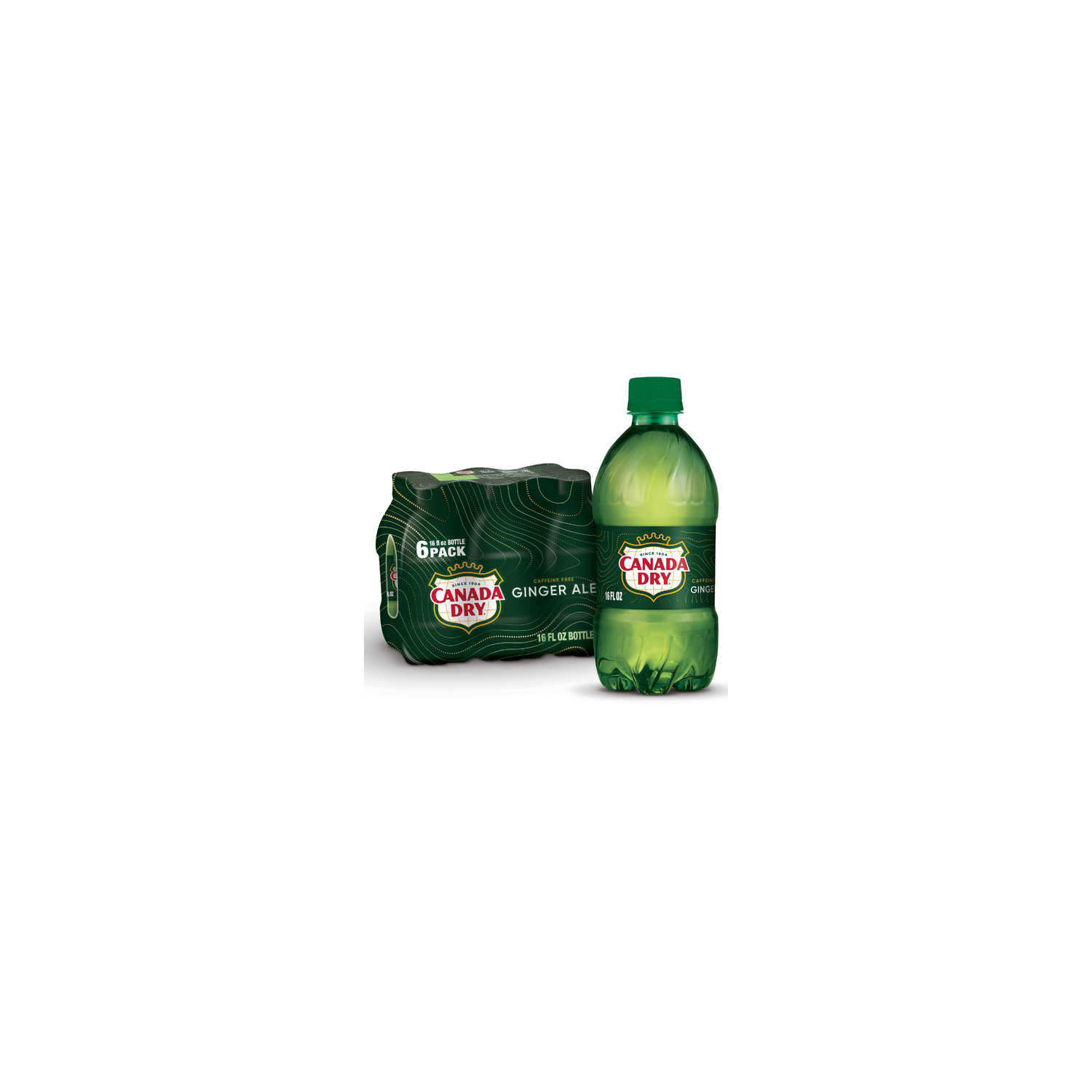 Canada Dry Ginger Ale Soda - 2.667 Fluid Ounce - 6 Count Image 1 of 3