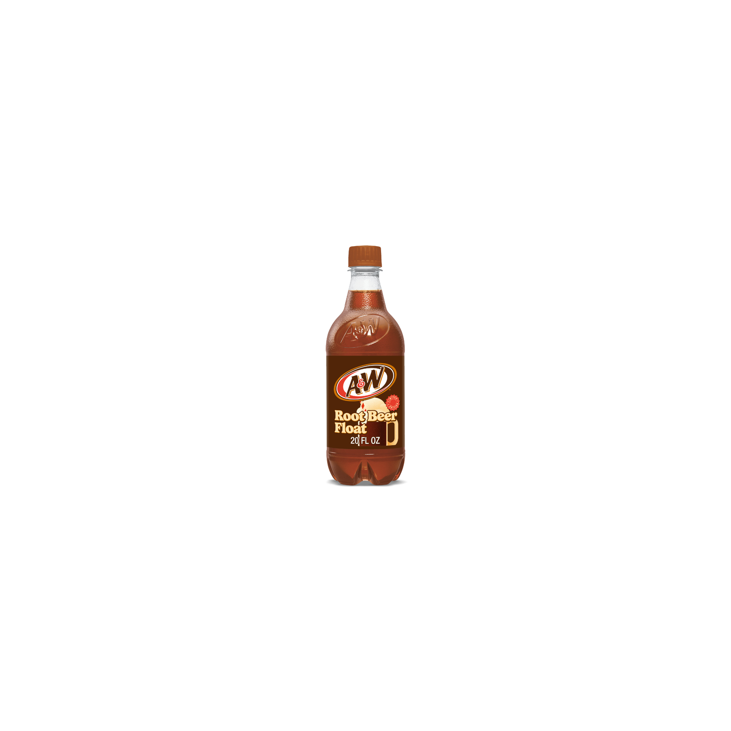 A&W Root Beer Float Soda - 20 Fluid Ounce Image 1 of 3
