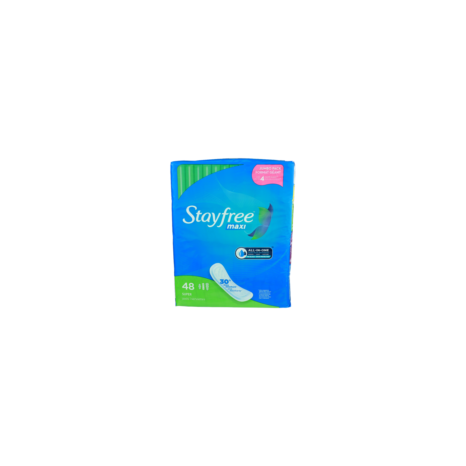 Stayfree Maxi Pads - 48 Count Image 1 of 3