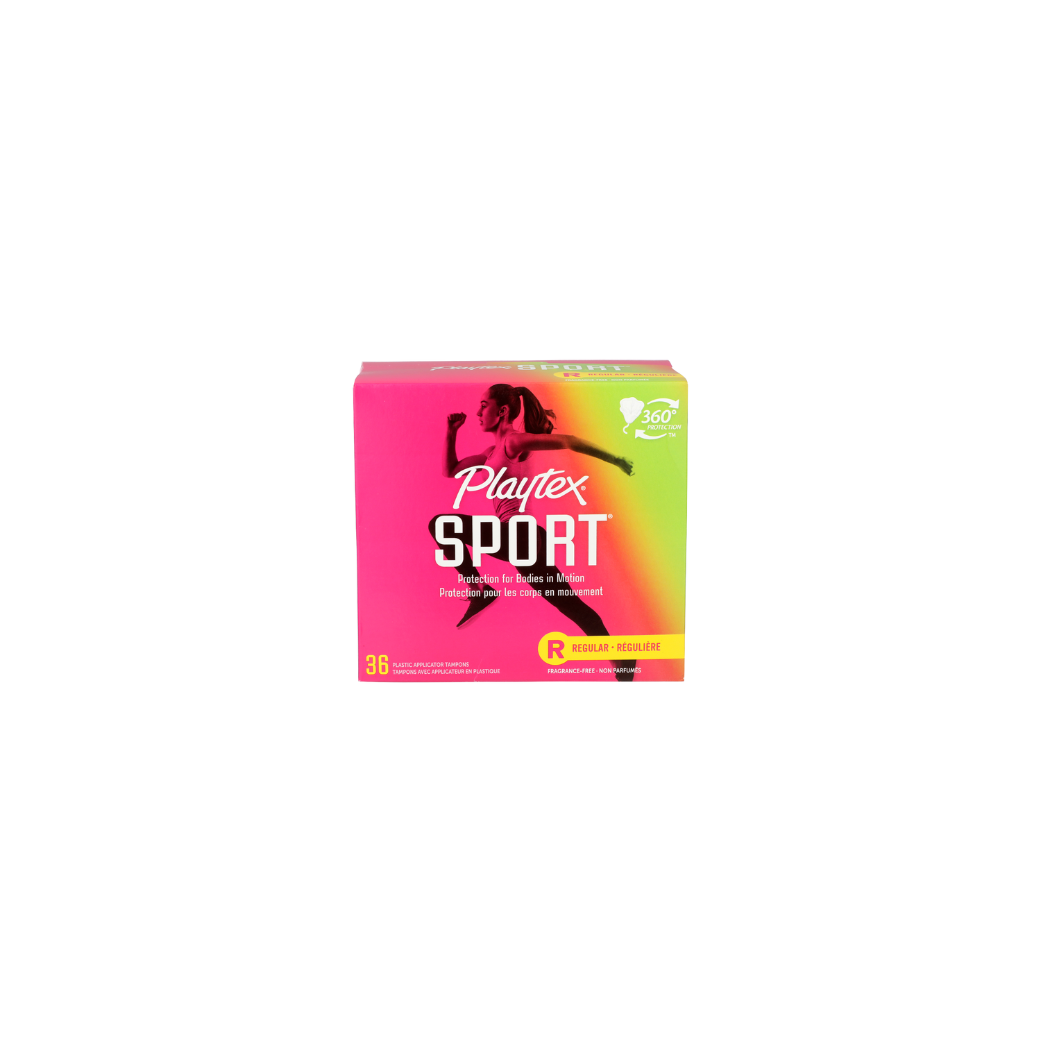 Playtex Sport Regular Plastic Applicator Tampons - 36 Count Image 1 of 3