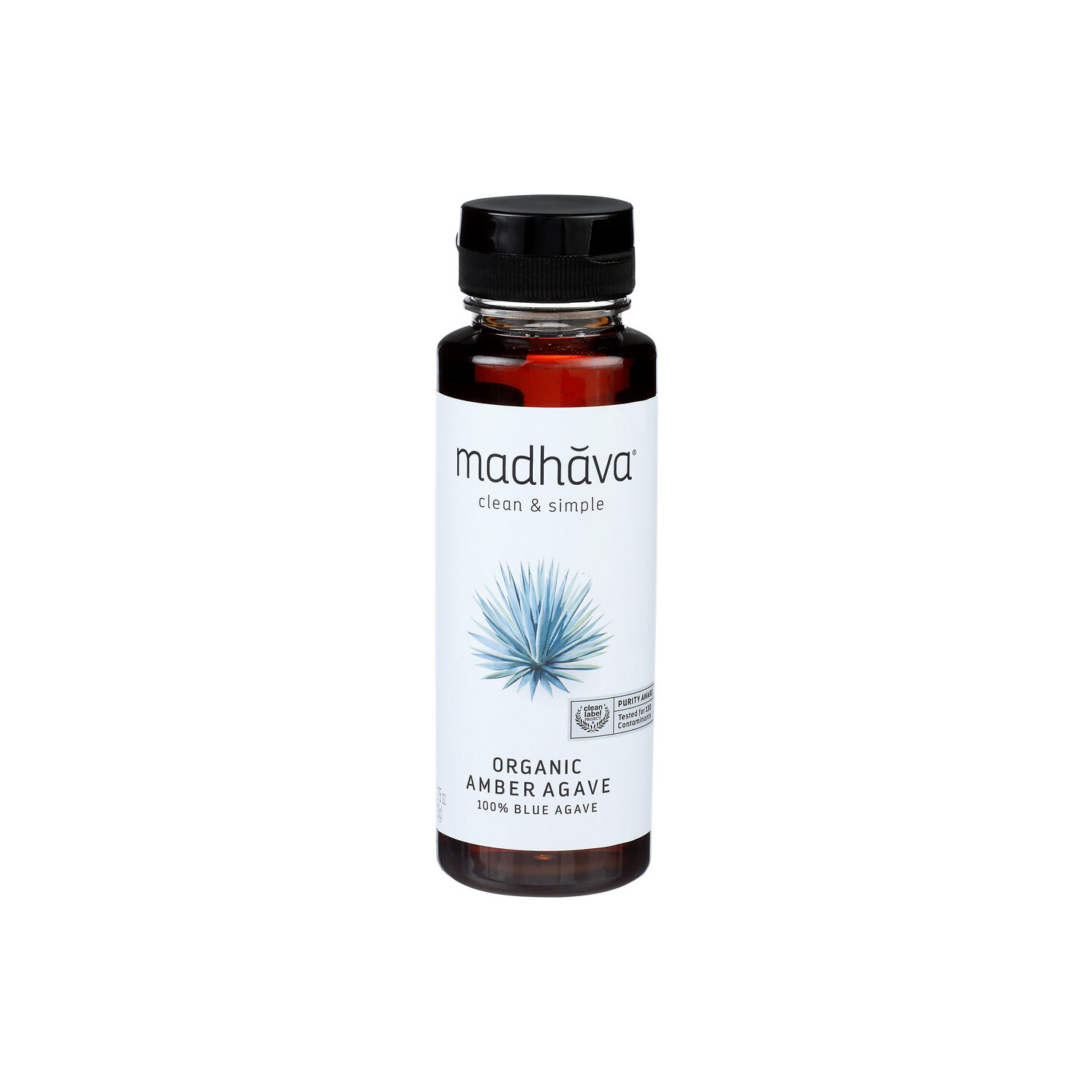 MĂDHAVA Organic Amber Agave Raw - 11.75 Ounce Image 1 of 4