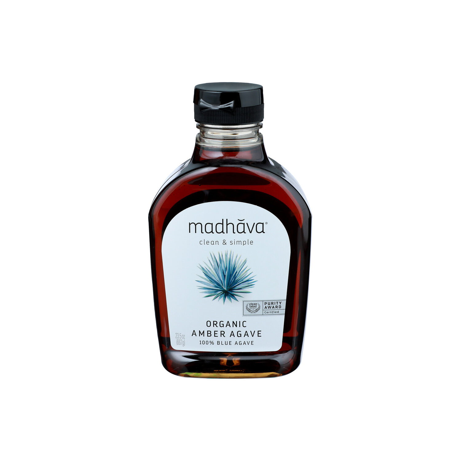 MĂDHAVA Organic Amber Agave - 23.5 Ounce Image 1 of 4