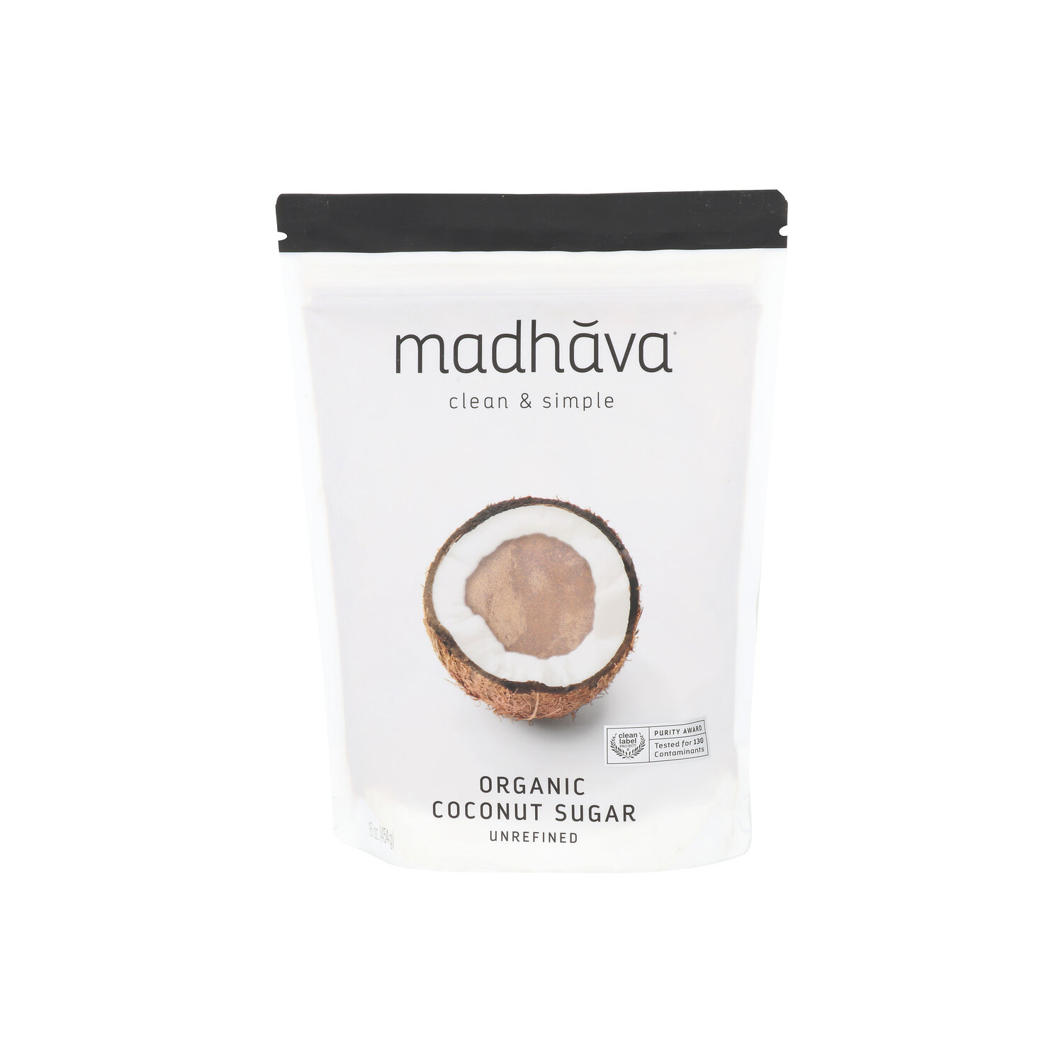 Madhava Coconut Sugar Pure & Unrefined - 16 Ounce Image 1 of 4