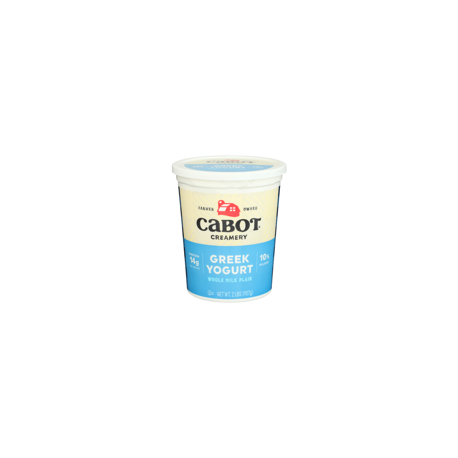 Cabot Yogurt Plain Greek 10% - 2 Pound Image 1 of 5