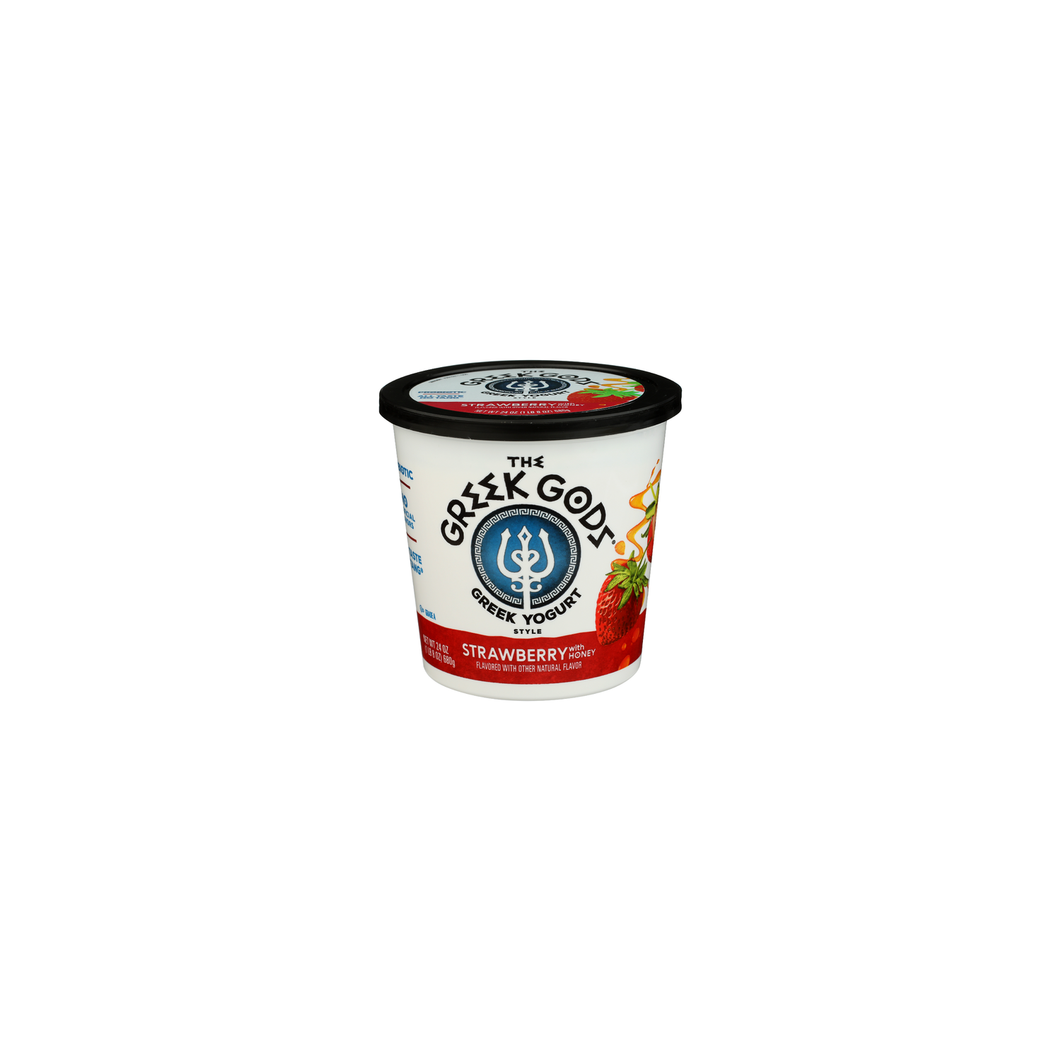 The Greek Gods Strawberry With Honey Yogurt - 24 Ounce Image 1 of 4