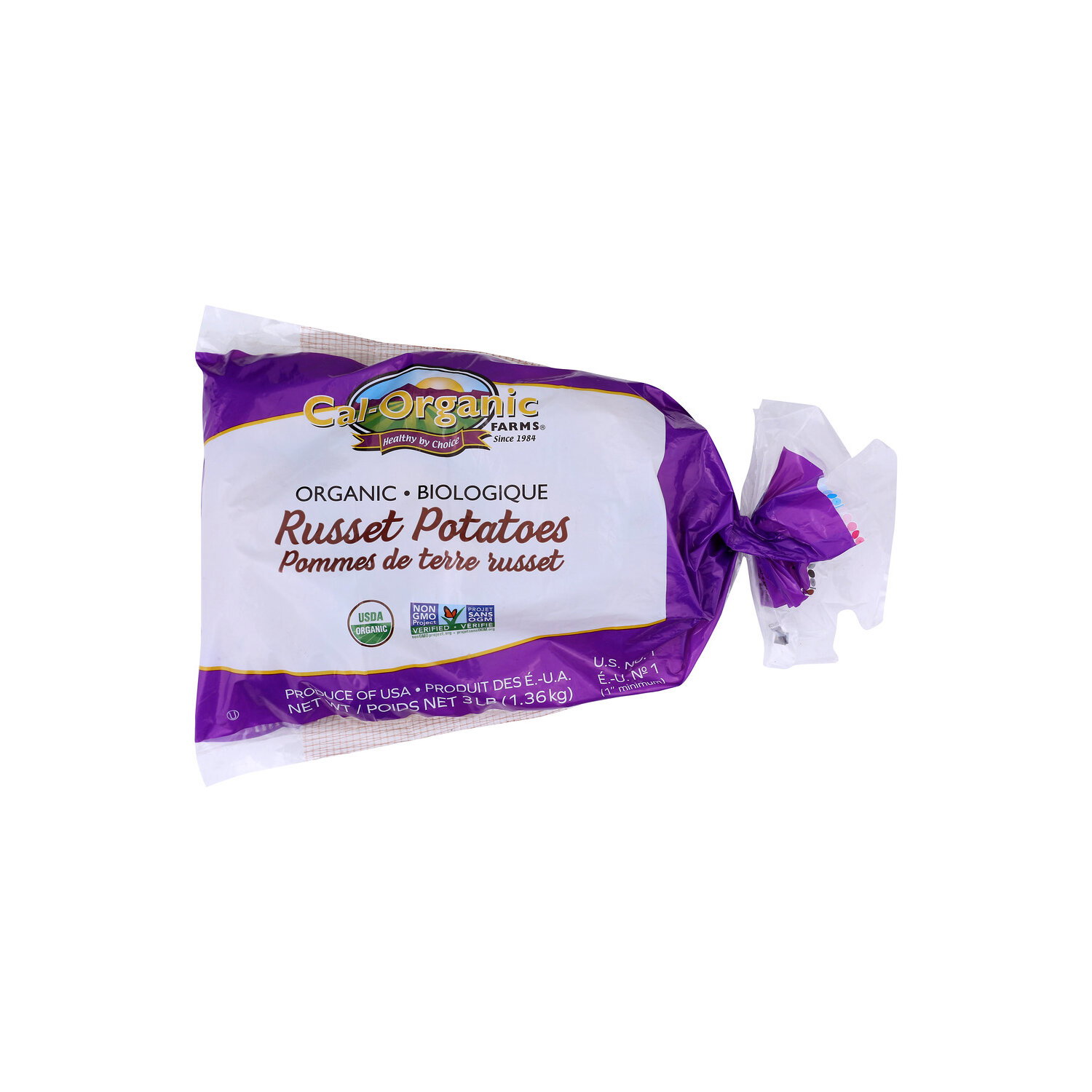 Organic Russet Potato 1EA - 3 Pound Image 1 of 2