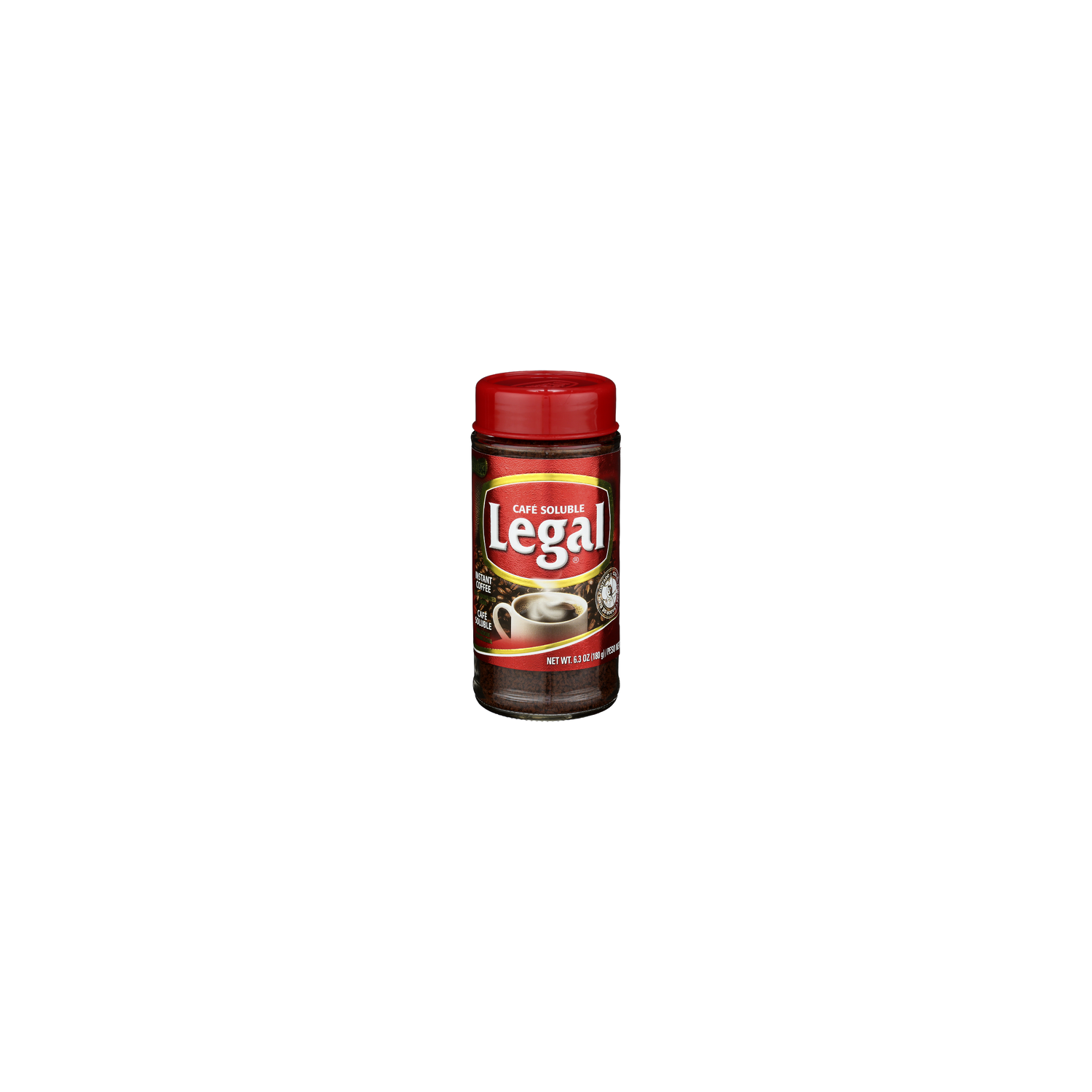 CAFE SOLUBLE LEGAL Instant Coffee - 6.3 Ounce Image 1 of 4
