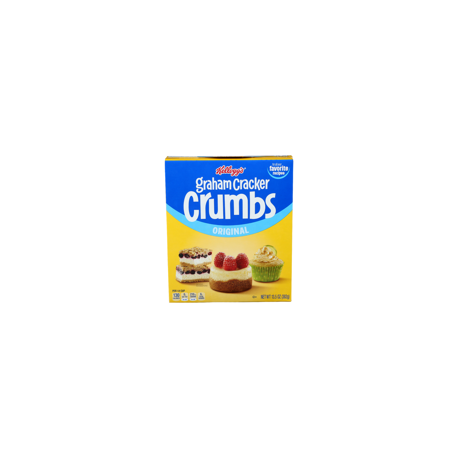 KELLOGG's Graham Crackers Original Graham Cracker Crumbs - 13.5 Ounce Image 1 of 4