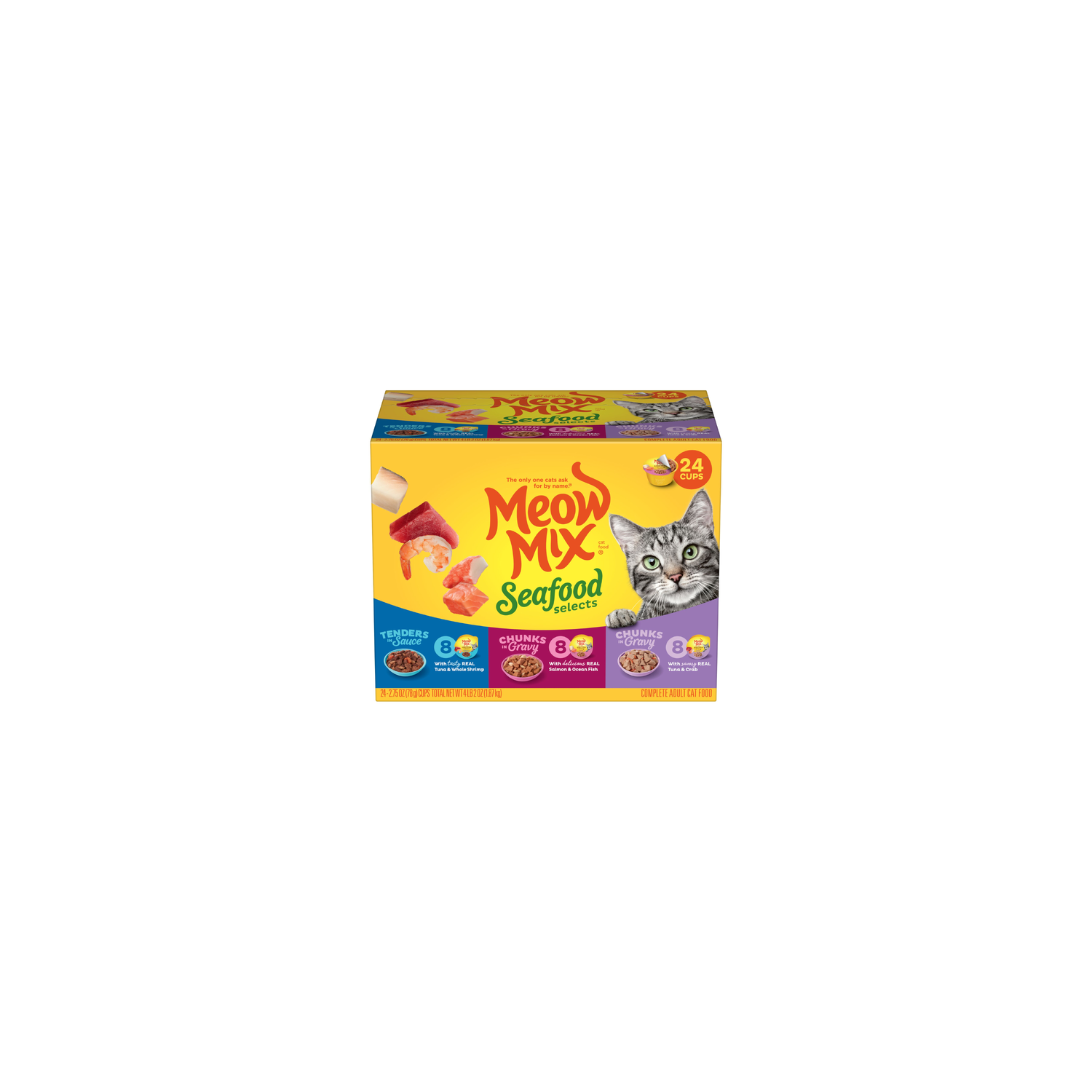 Meow Mix Cat Food - 66 Ounce Image 1 of 4