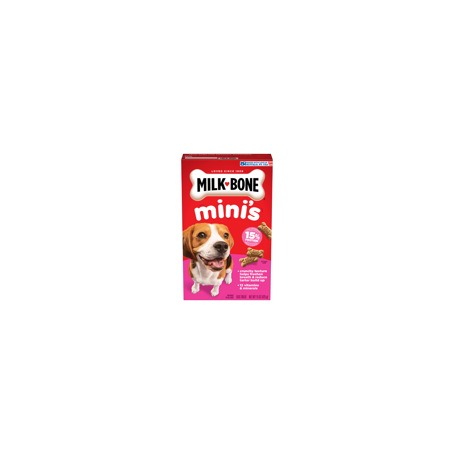 Milk-Bone Mini Regular Biscuit - 15 Ounce Image 1 of 4