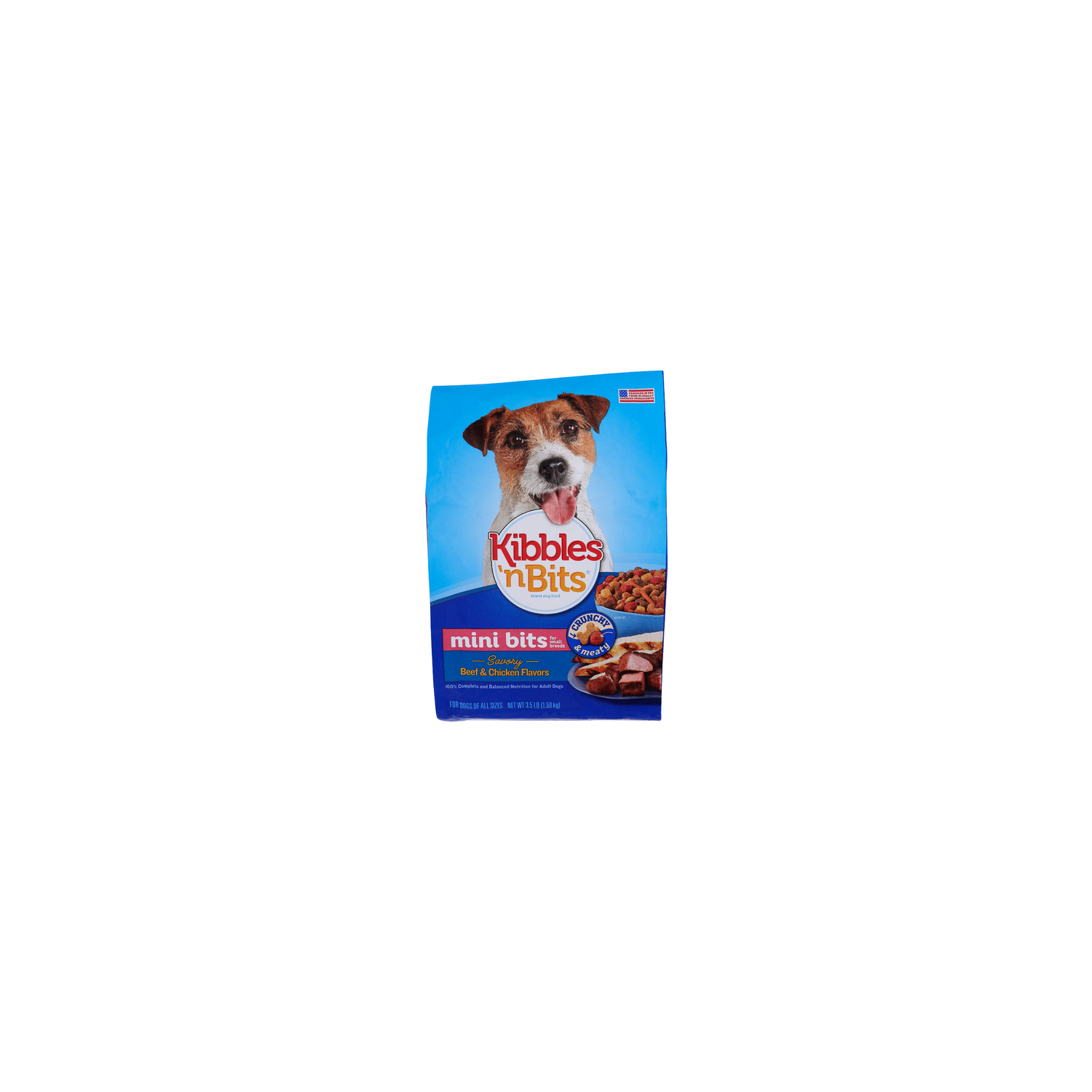 Kibbles 'n Bits Dog Food - 3.5 Pound Image 1 of 5