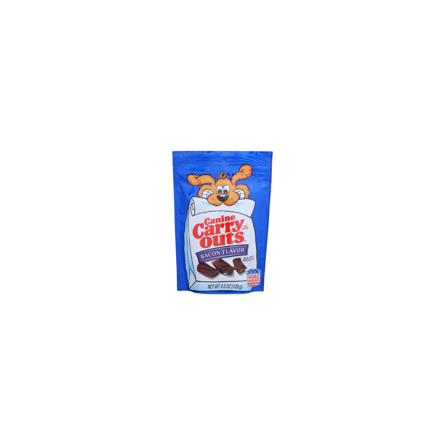 Canine Carry Outs Bacon Flavor Dog Snacks - 4.5 Ounce Image 1 of 4