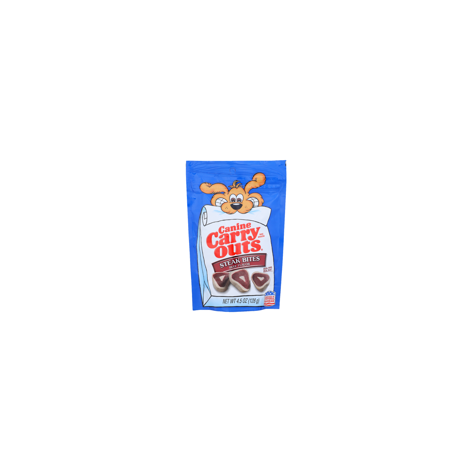 Canine Carry Outs Beef Flavor Steak Bites Dog Snacks - 4.5 Ounce Image 1 of 4