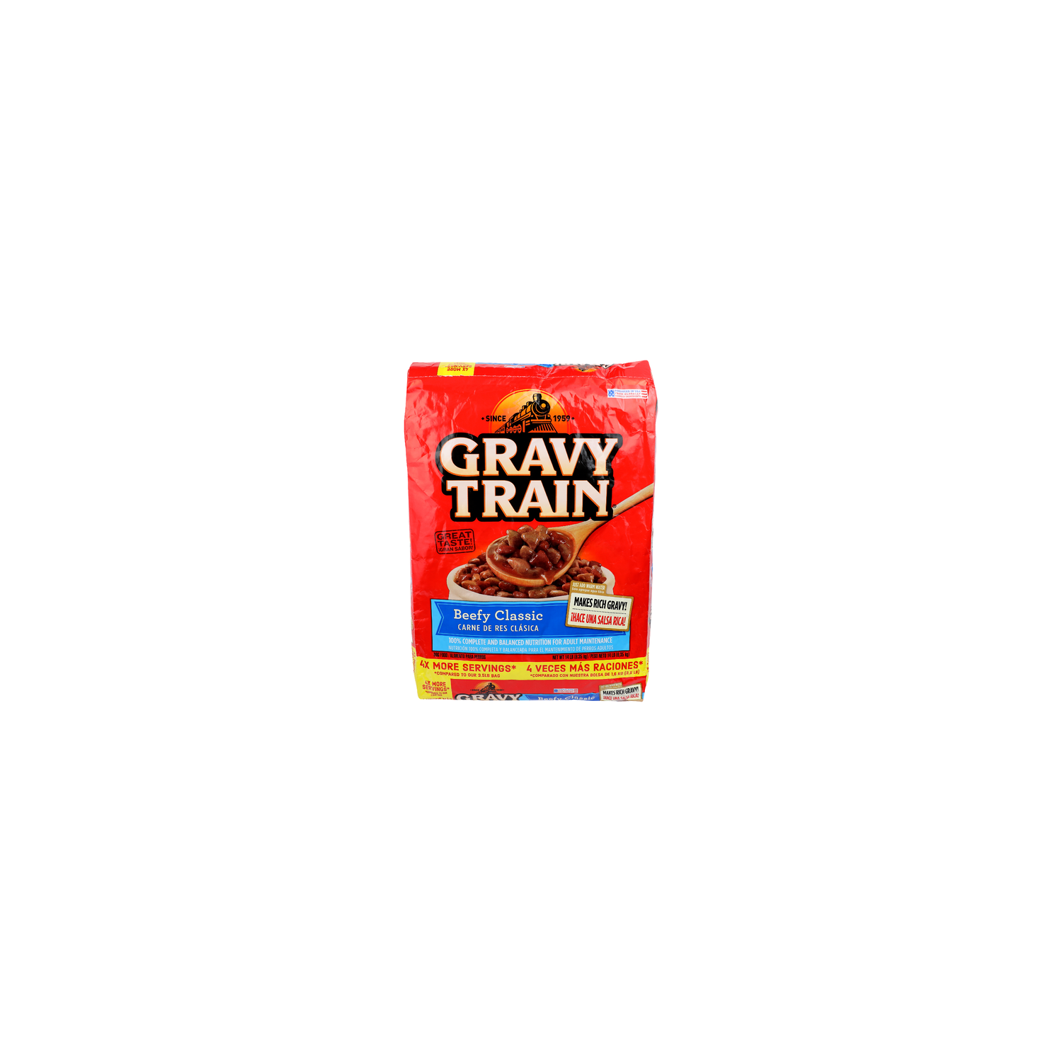 Gravy Train Beefy Classic Dog Food - 14 Pound Image 1 of 4