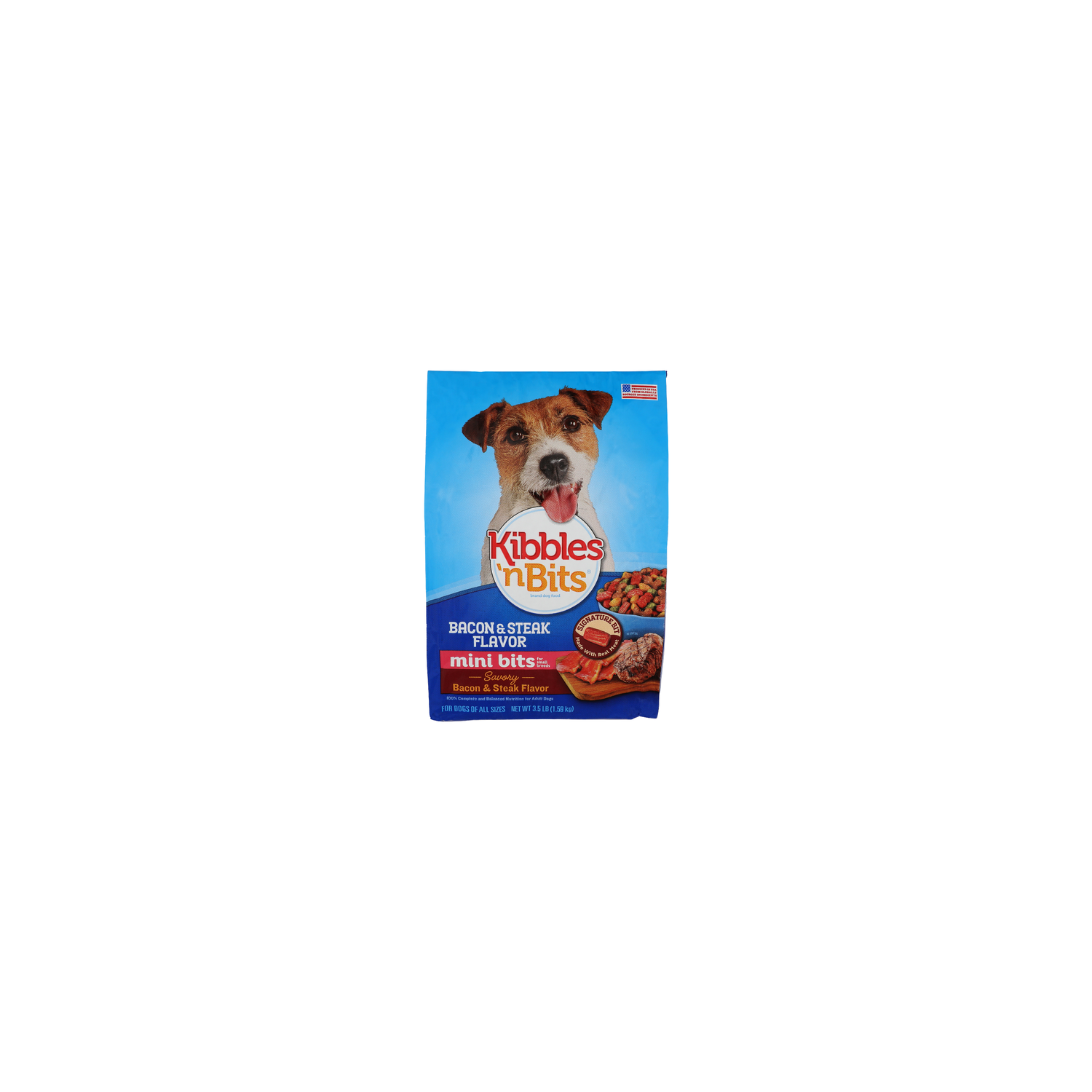 Kibbles 'n Bits Dog Food - 3.5 Pound Image 1 of 3