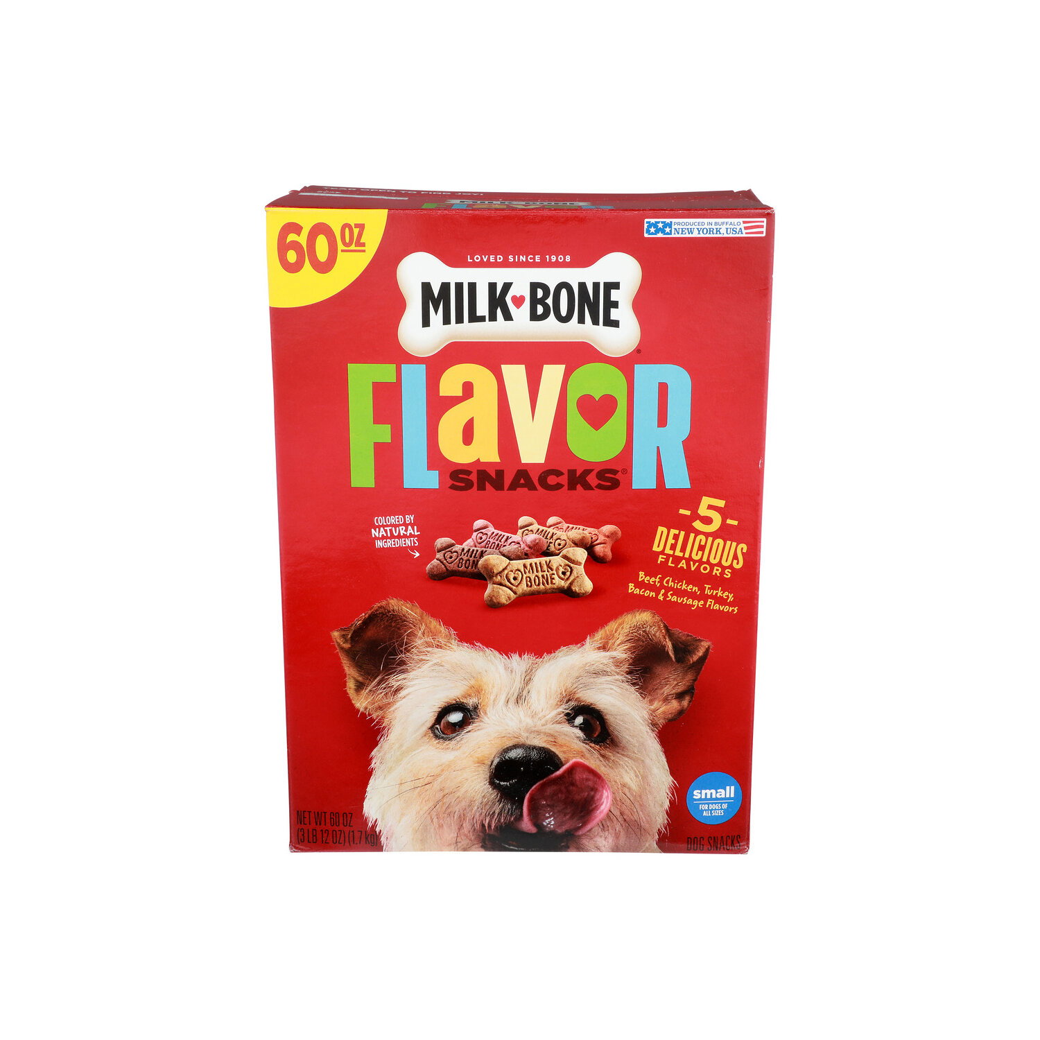 Milk-Bone Flavor Snacks Small Dog Treats - 60 Ounce Image 1 of 4