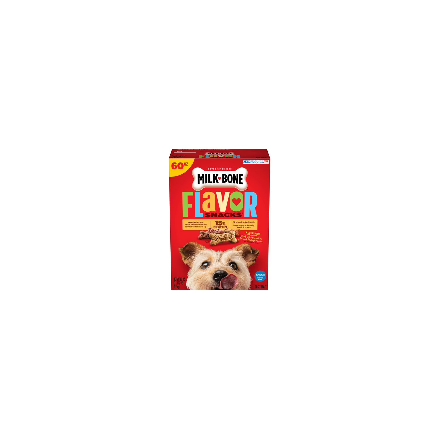 Milk-Bone Flavor Snacks Small Dog Treats - 60 Ounce Image 1 of 4