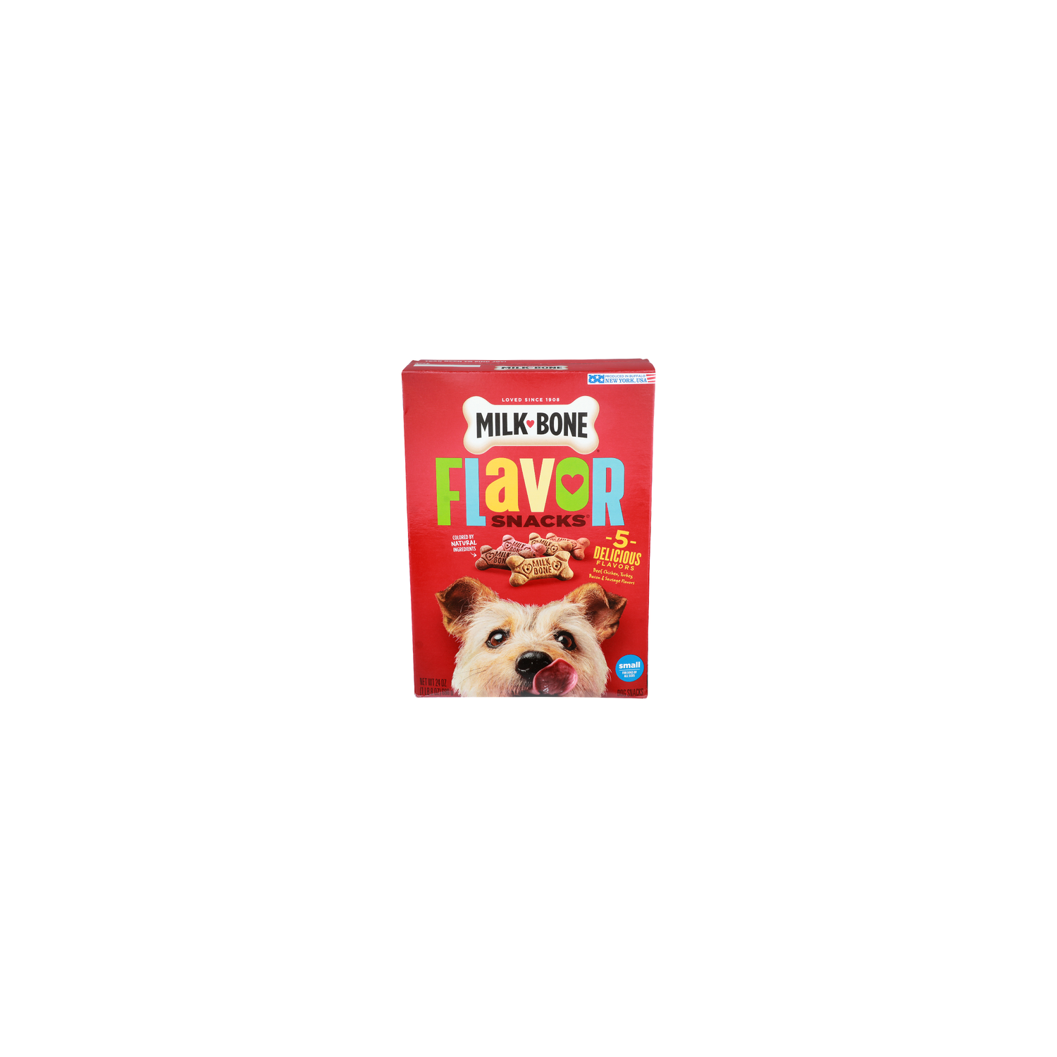 Milk-Bone Flavor Snacks Beef, Chicken, Turkey, Bacon & Sausage Flavors Dog - 24 Ounce Image 1 of 4