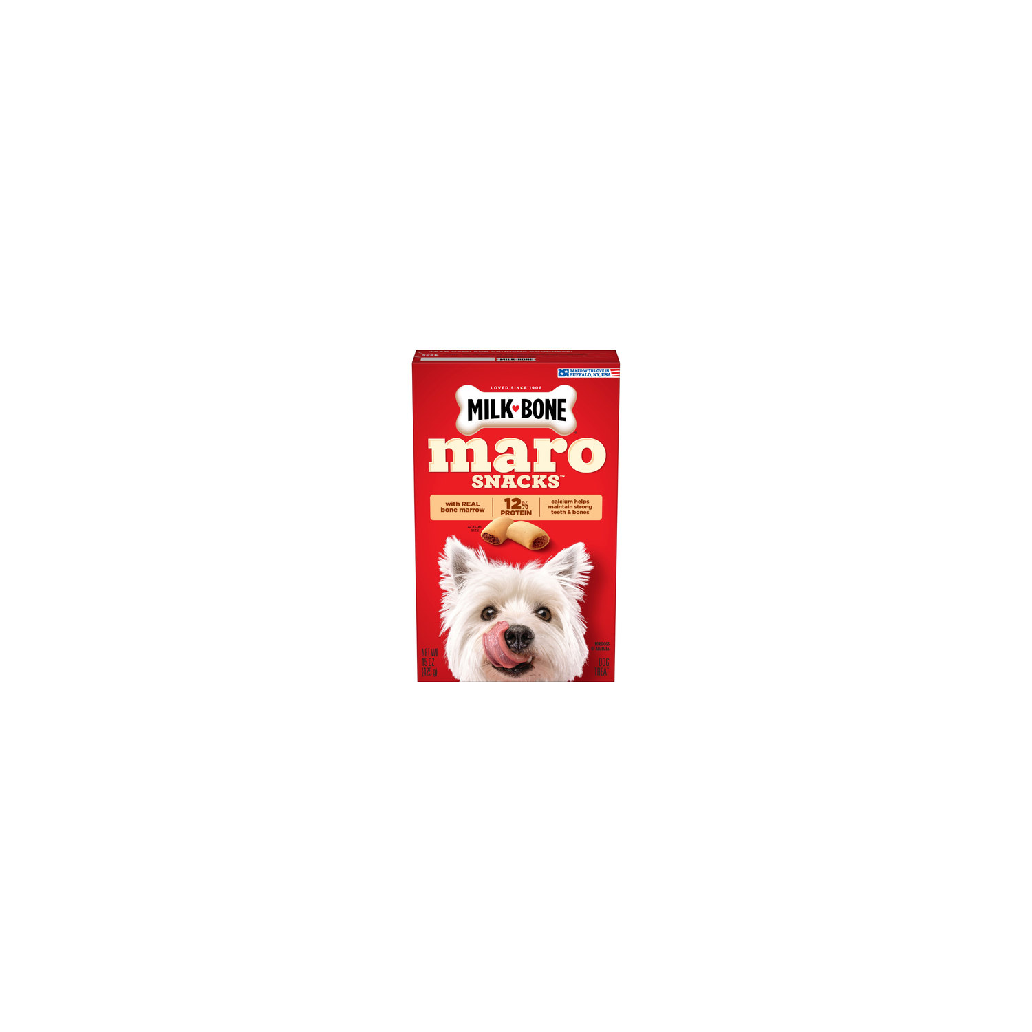 Milk-Bone MaroSnacks Small Dog Treats With Bone Marrow - 15 Ounce Image 1 of 4