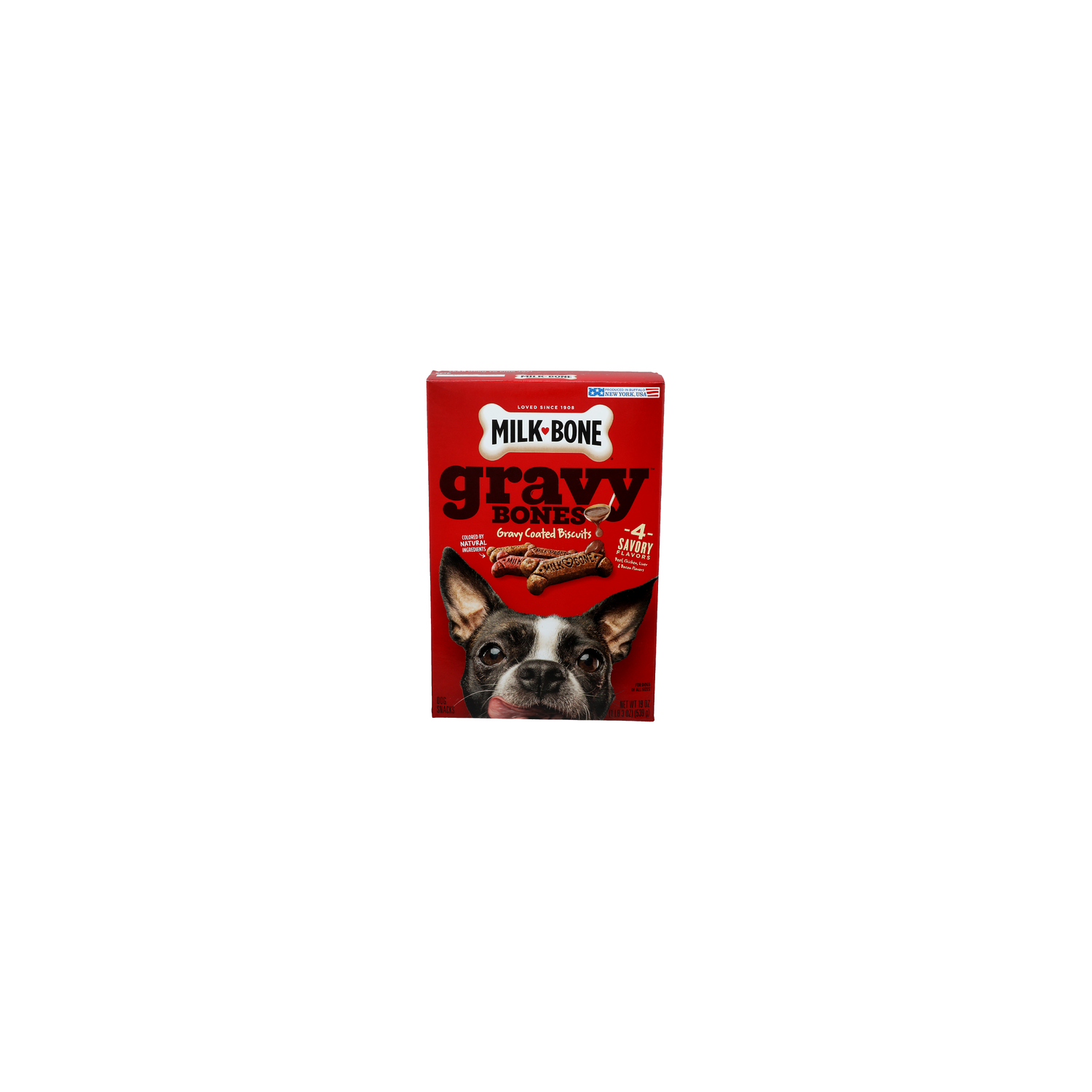 Milk-Bone Gravy Bones Beef, Chicken, Liver & Bacon Flavors Dog Snacks - 19 Ounce Image 1 of 4