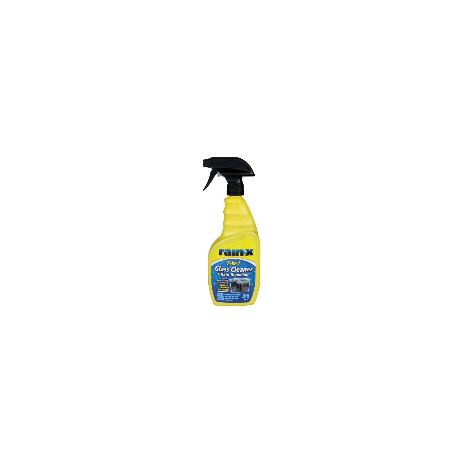 RAIN-X 2-In-1 Glass Cleaner + Rain Repellent - 23 Fluid Ounce Image 1 of 3