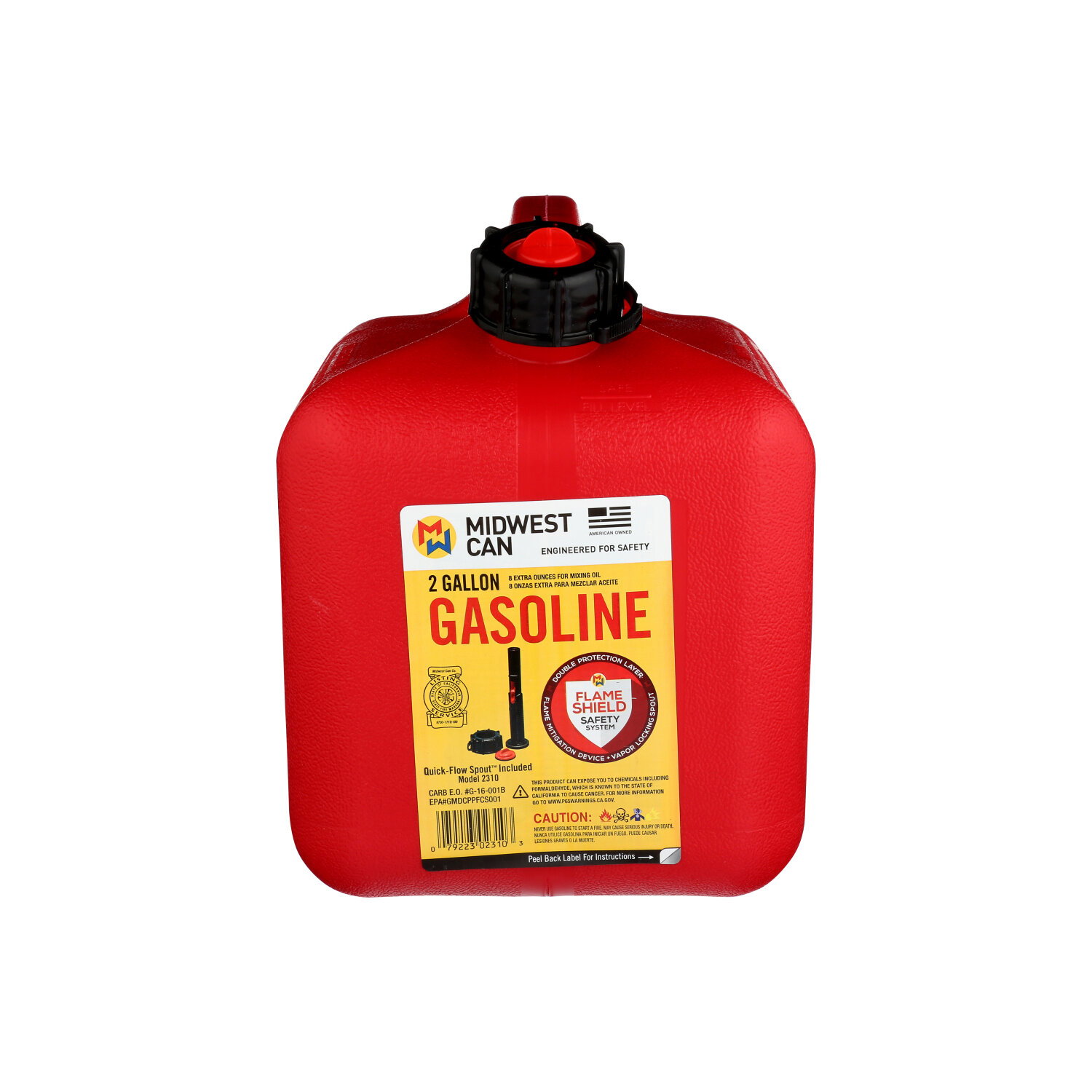 Midwest Can Gas Carb Spout - 2 Gallon Image 1 of 2