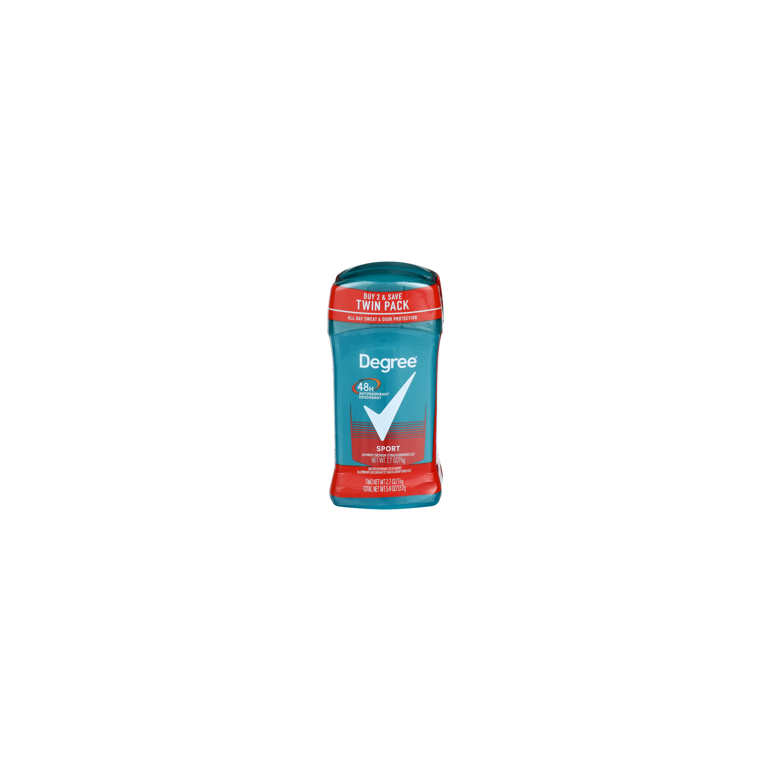 Degree Sport Antiperspirant Deodorant - 2.7 Ounce - 2 Count Image 1 of 2