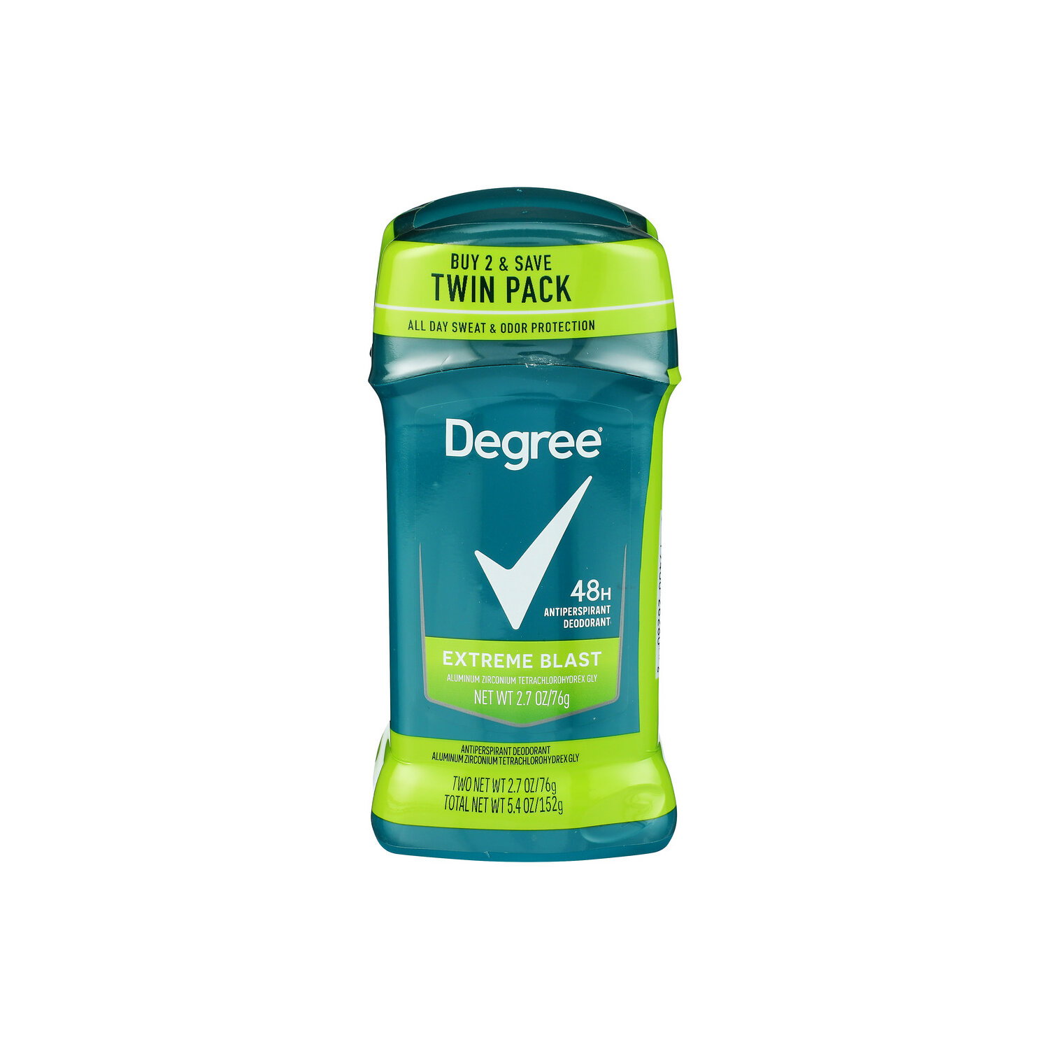Degree Extreme Base Invisible Solid Antiperspirant Deodorant - 2.7 Ounce - 2 Count Image 1 of 2