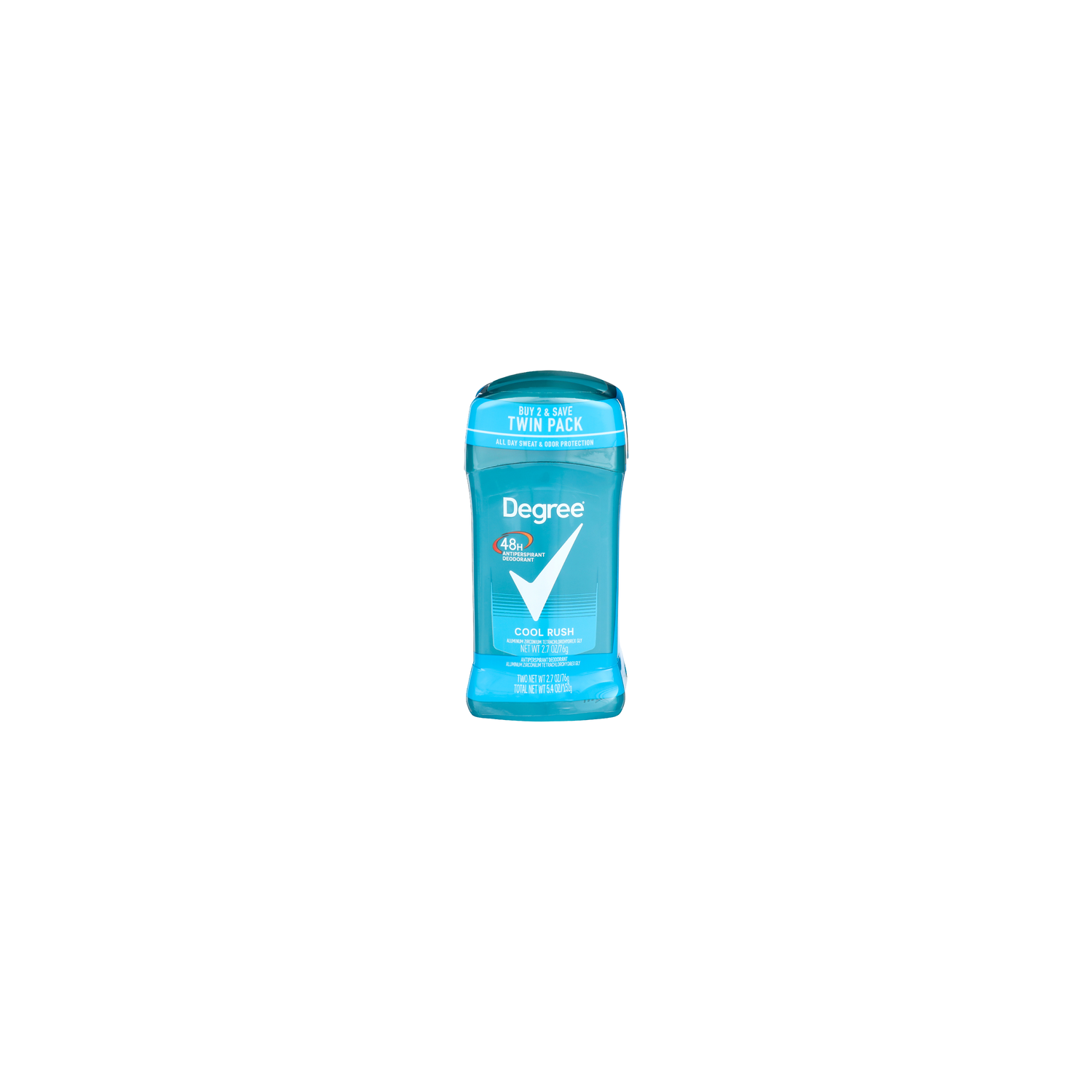 Degree Cool Rush Antiperspirant Deodorant - 2.7 Ounce - 2 Count Image 1 of 2
