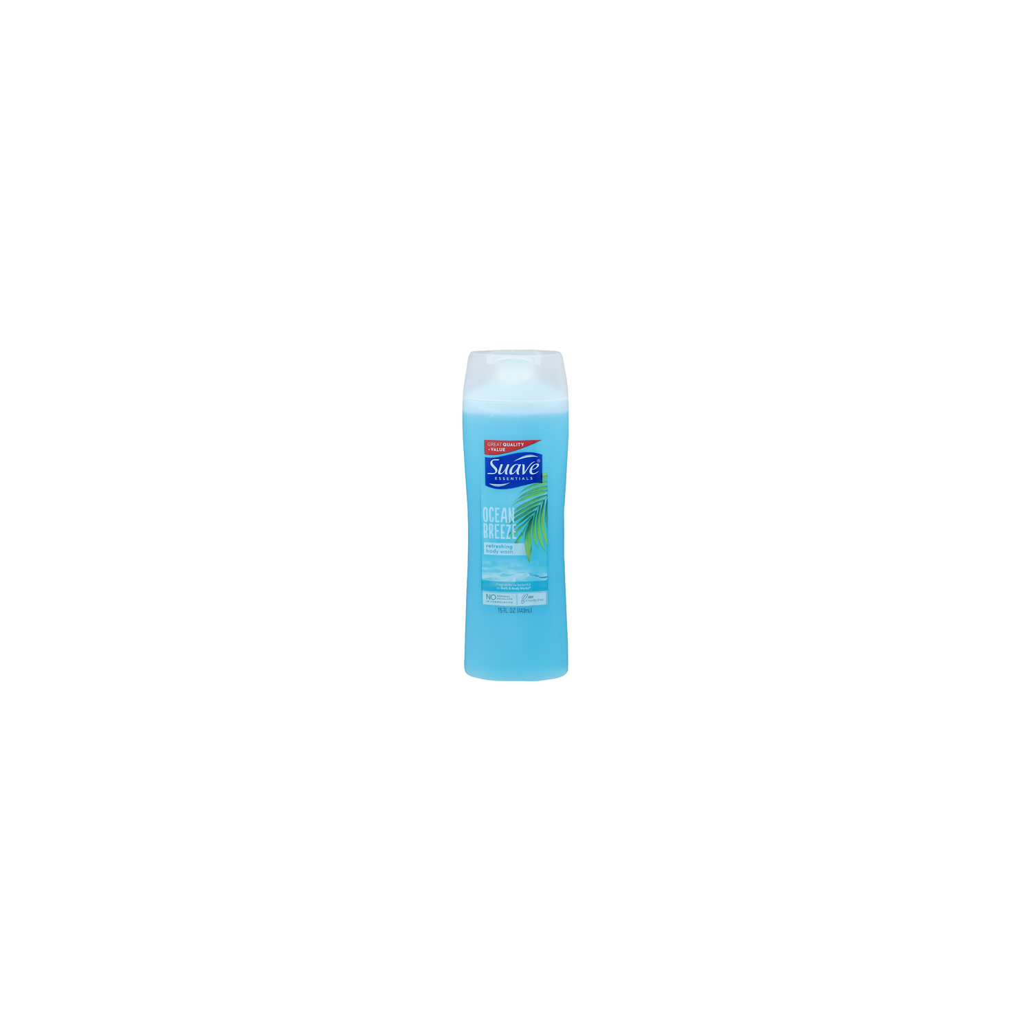 Suave Essentials Ocean Breeze Refreshing Body Wash - 15 Fluid Ounce Image 1 of 3